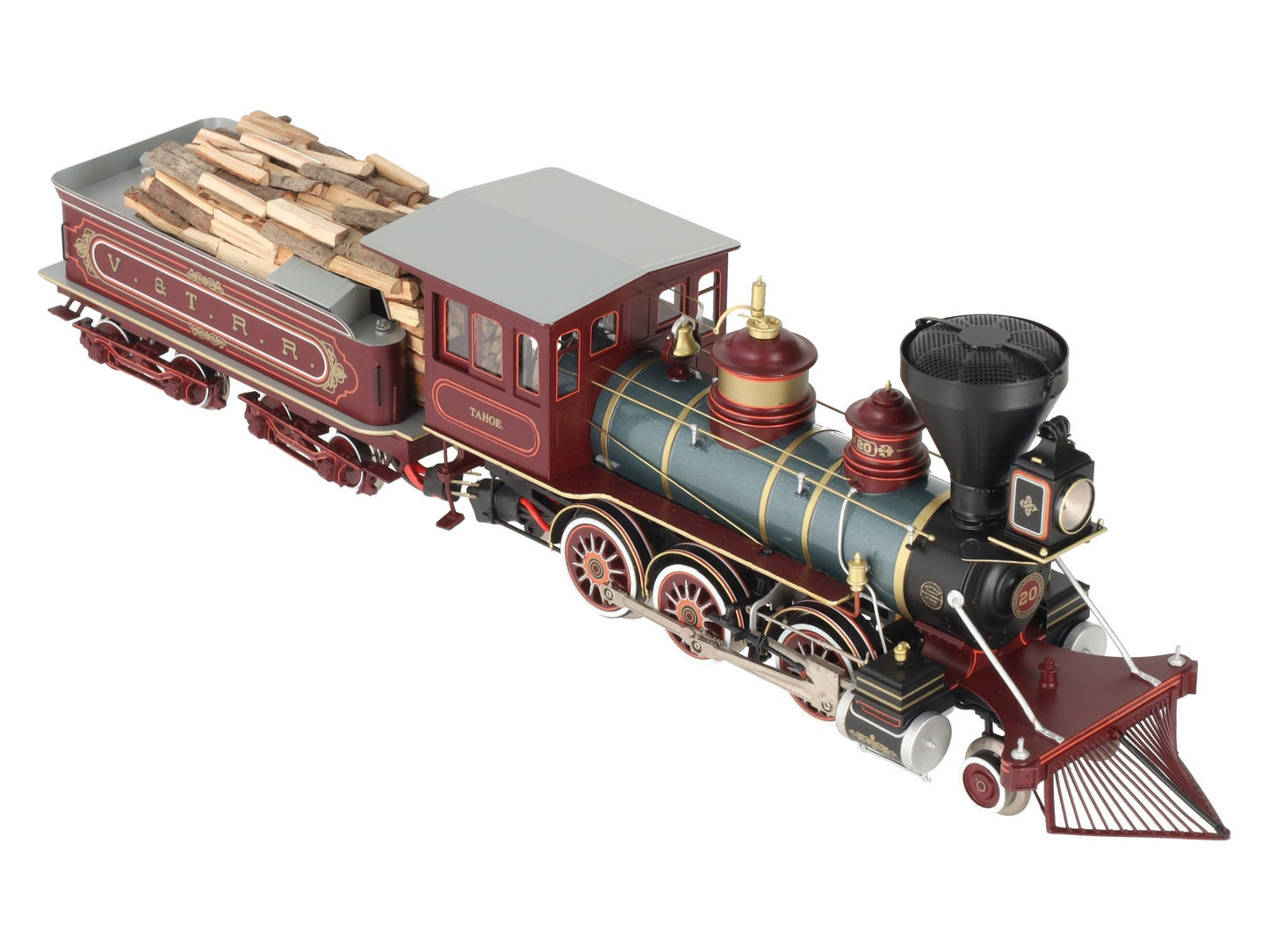 SMR Trains O BRASS 1875/76 Virginia & Truckee "Tahoe" Baldwin 2-6-0 #20 (3-Rail) LN/Box
