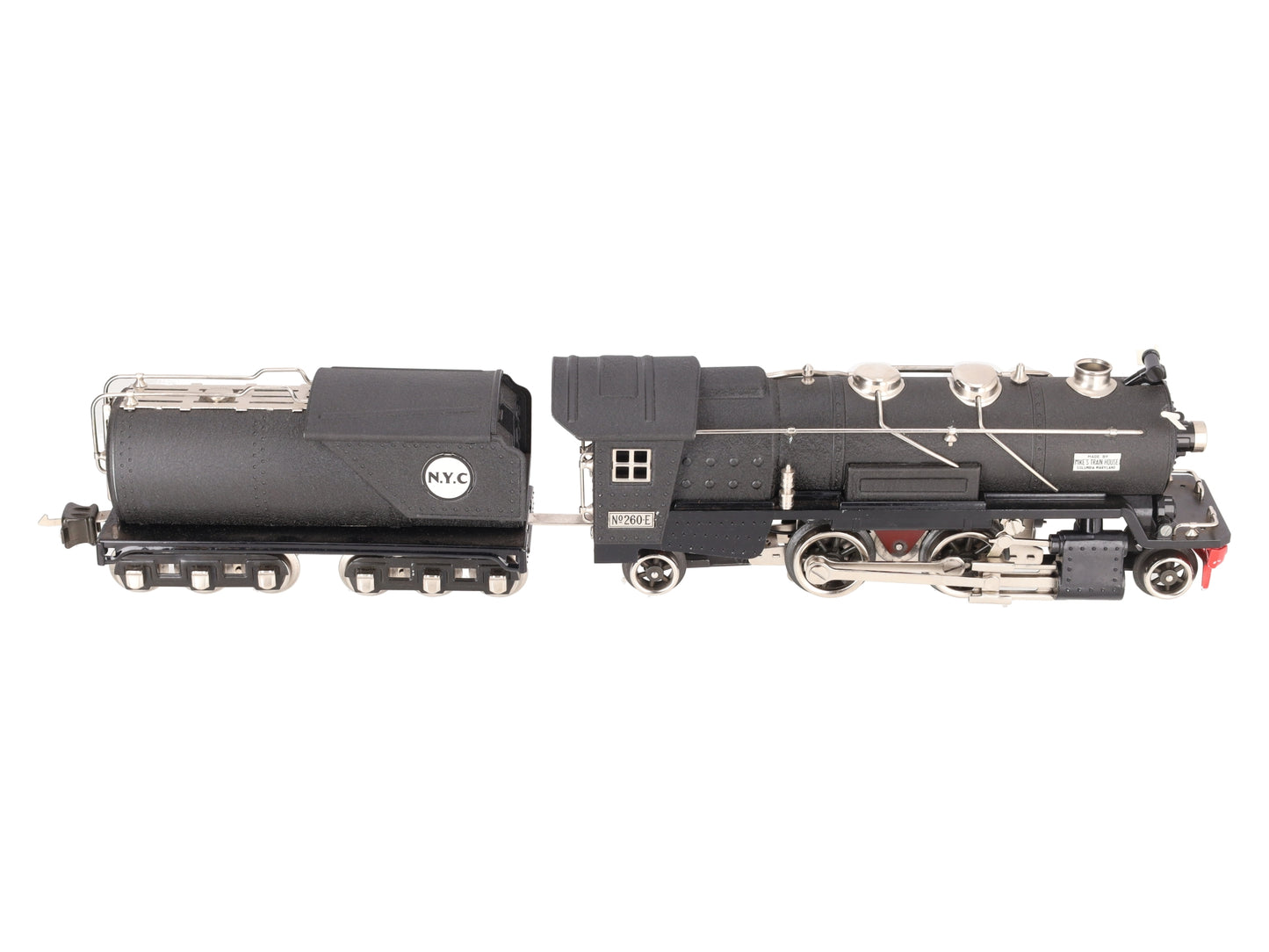 MTH 260E O-Gauge New York Central 2-4-2 Steam Locomotive & Tender #260-E EX