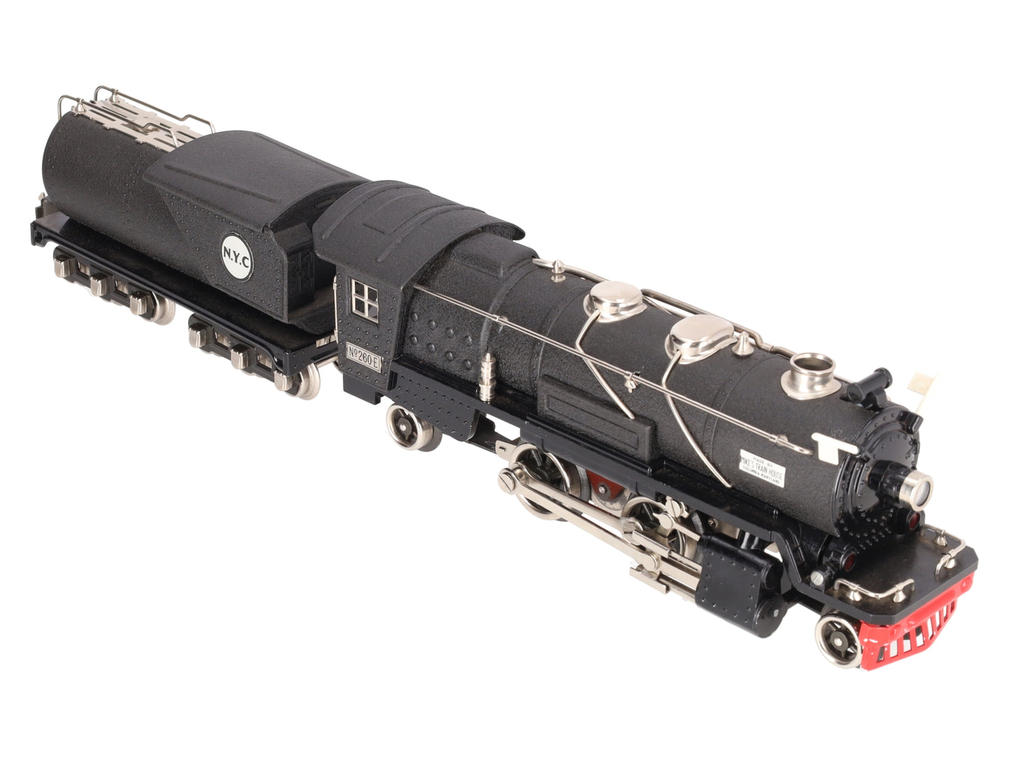 MTH 260E O-Gauge New York Central 2-4-2 Steam Locomotive & Tender #260-E EX