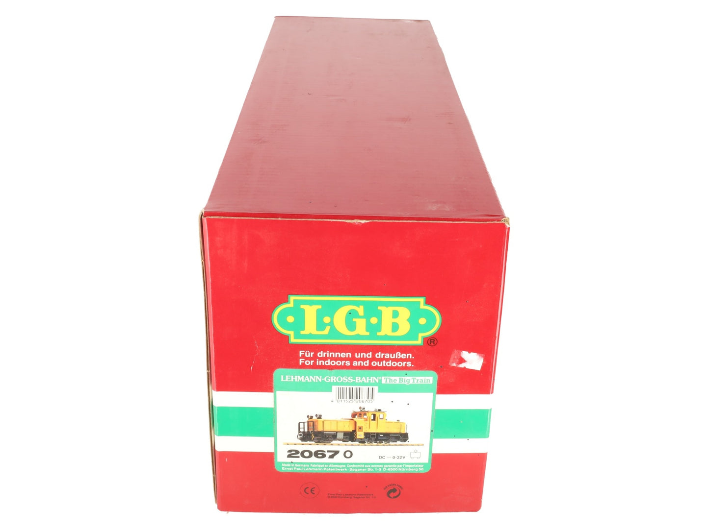 LGB 20670 G Scale Track Cleaning Diesel Locomotive #2067 VG/Box