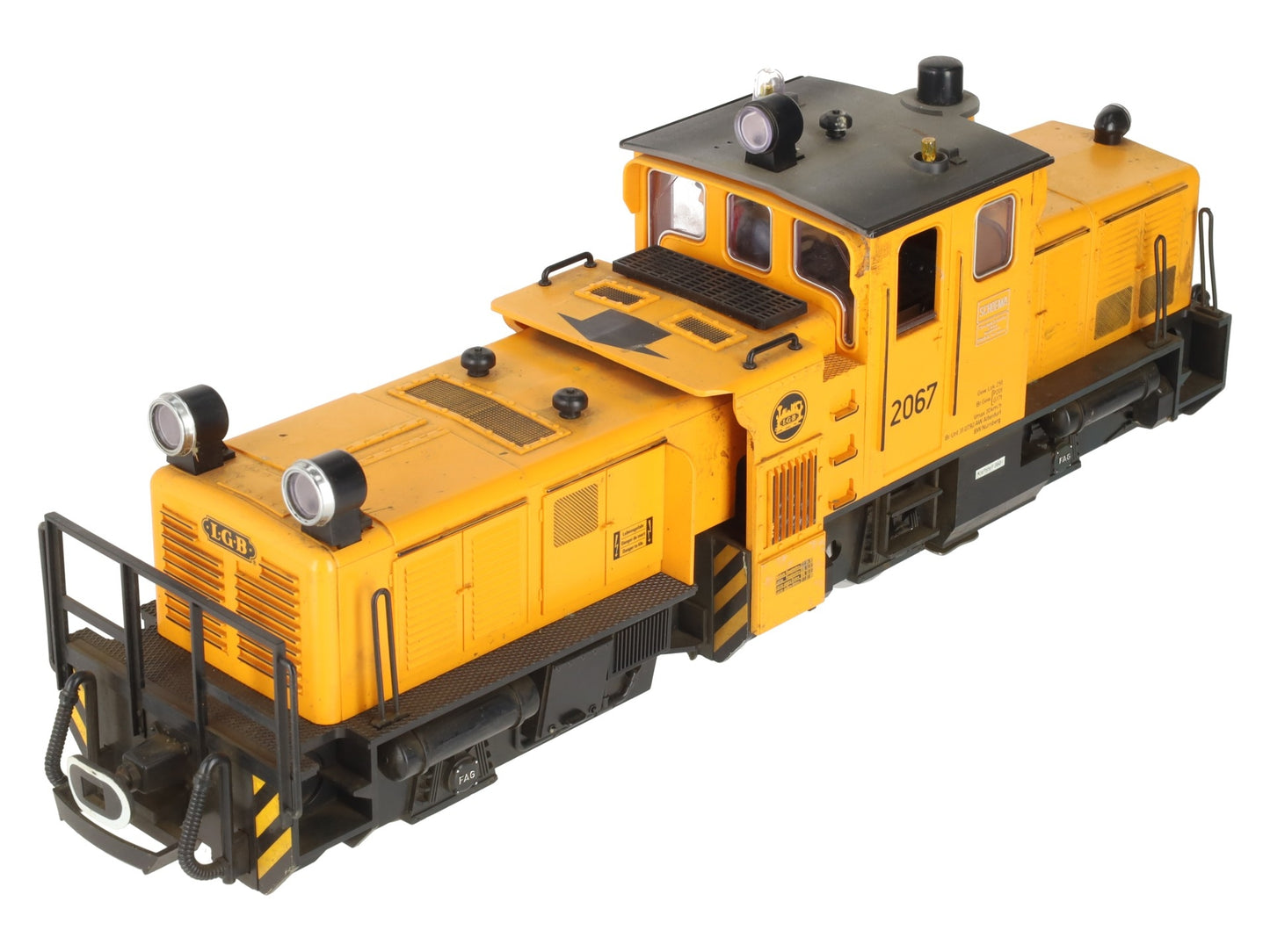 LGB 20670 G Scale Track Cleaning Diesel Locomotive #2067 VG/Box