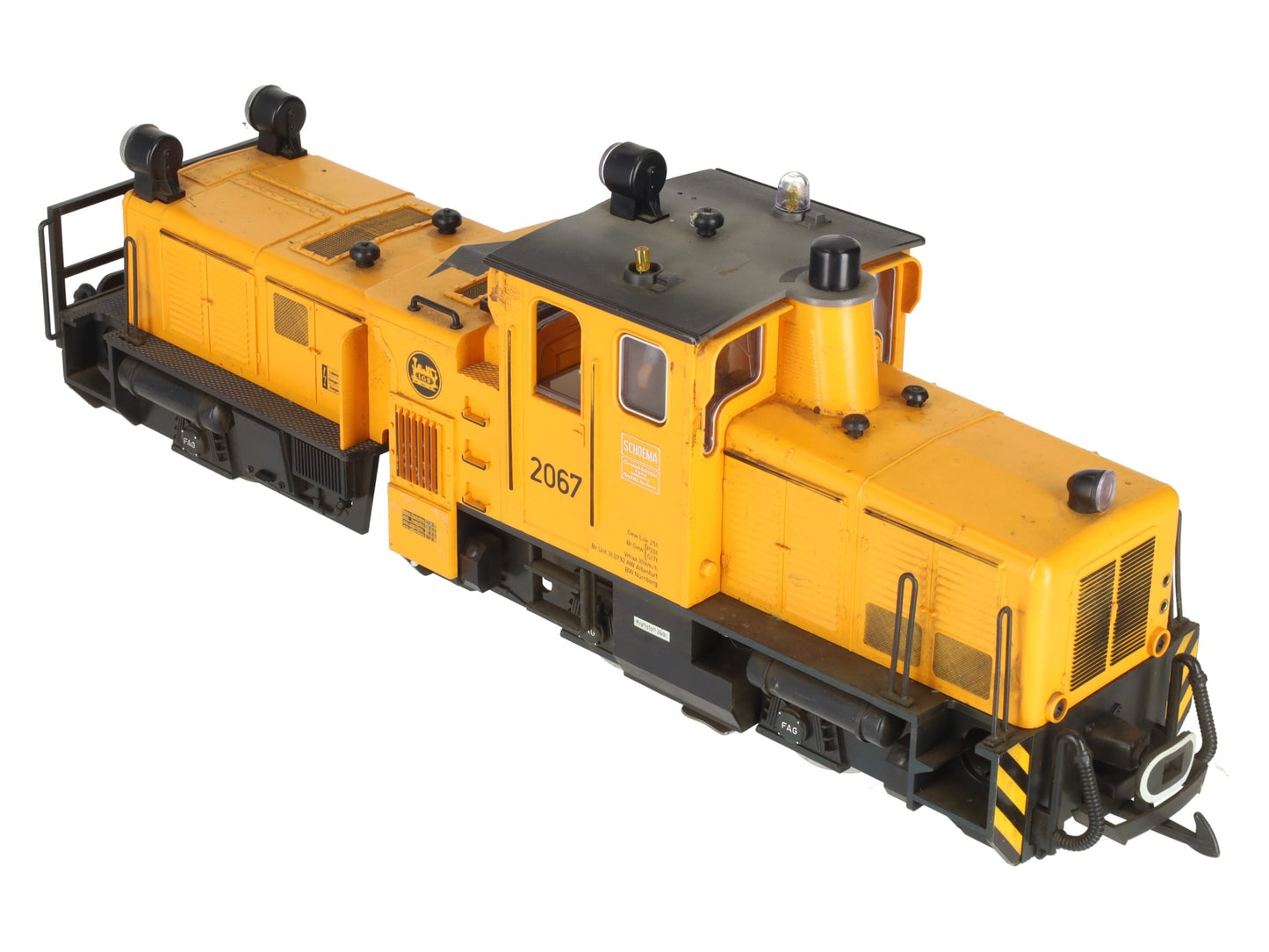 LGB 20670 G Scale Track Cleaning Diesel Locomotive #2067 VG/Box
