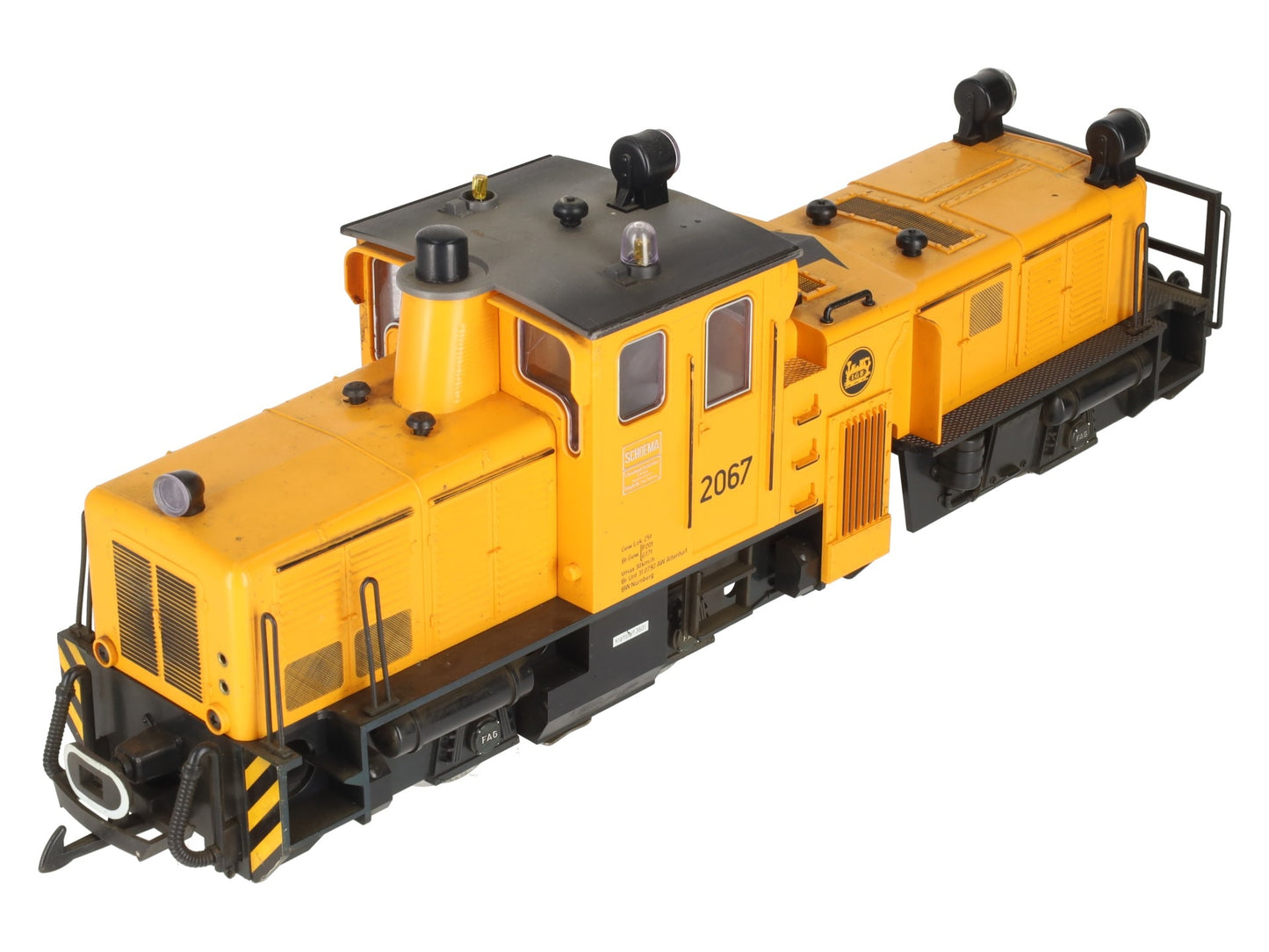 LGB 20670 G Scale Track Cleaning Diesel Locomotive #2067 VG/Box