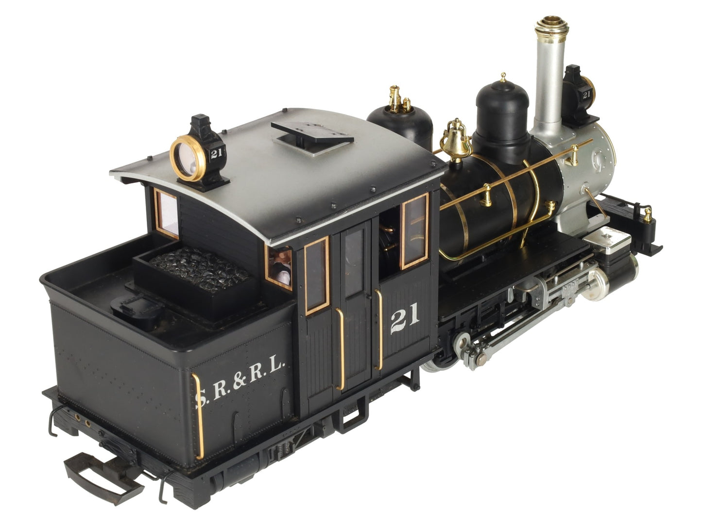LGB 21251 G Sandy River & Rangeley Lakes Railroad Forney Steam Locomotive #21 EX/Box