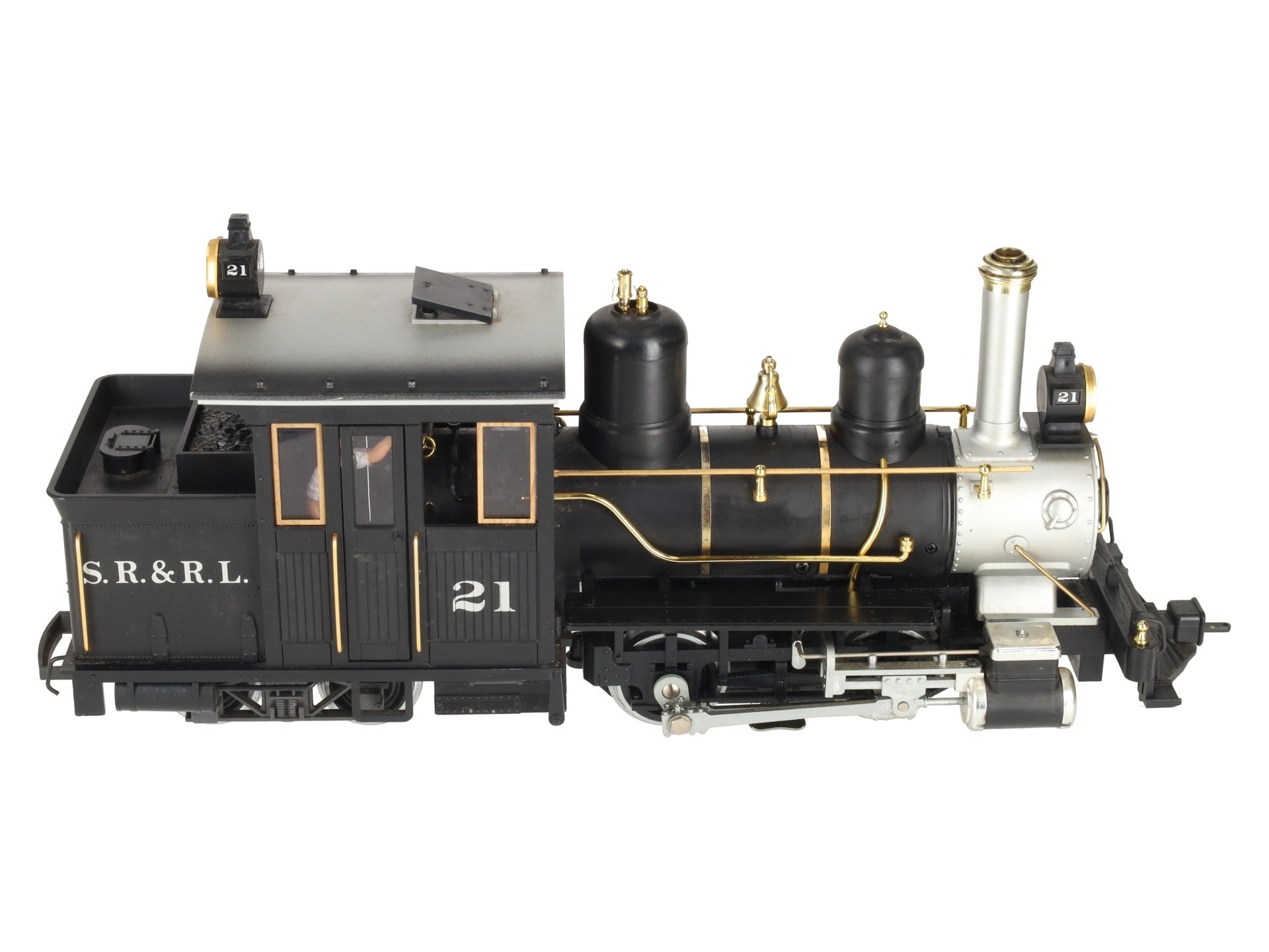 LGB 21251 G Sandy River & Rangeley Lakes Railroad Forney Steam Locomotive #21 EX/Box
