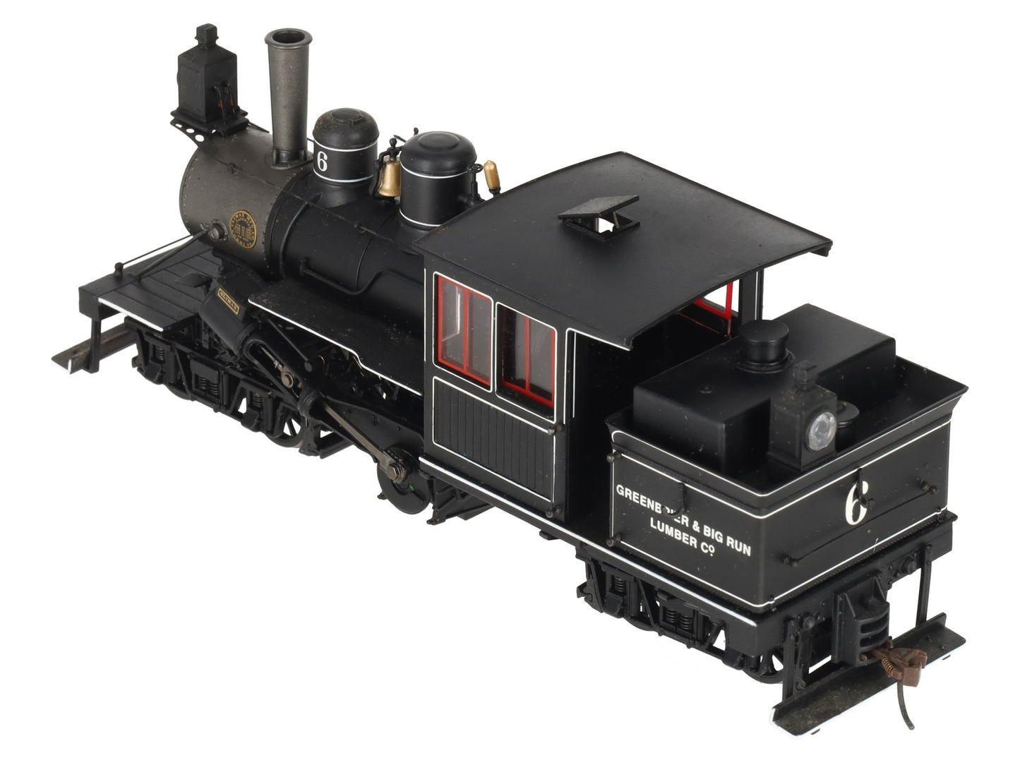 Bachmann 25757 On30 Scale Greenbrier & Big Run Lumber 28 Ton 2-Truck Climax #6 EX/Box