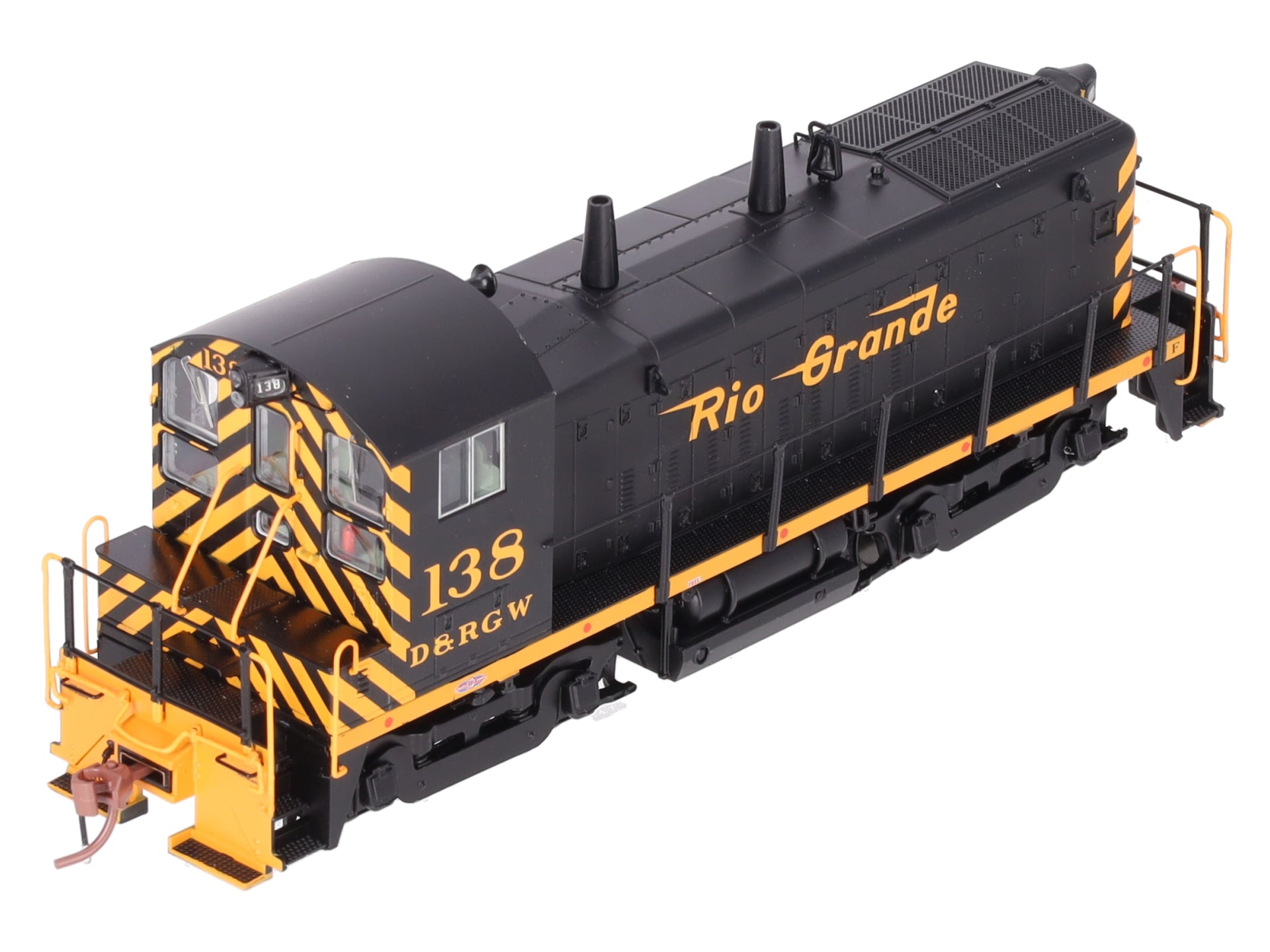 Rapido Trains 027521 HO DRGW EMD SW1200 Diesel Locomotive #138w/  DCC & Sound LN/Box