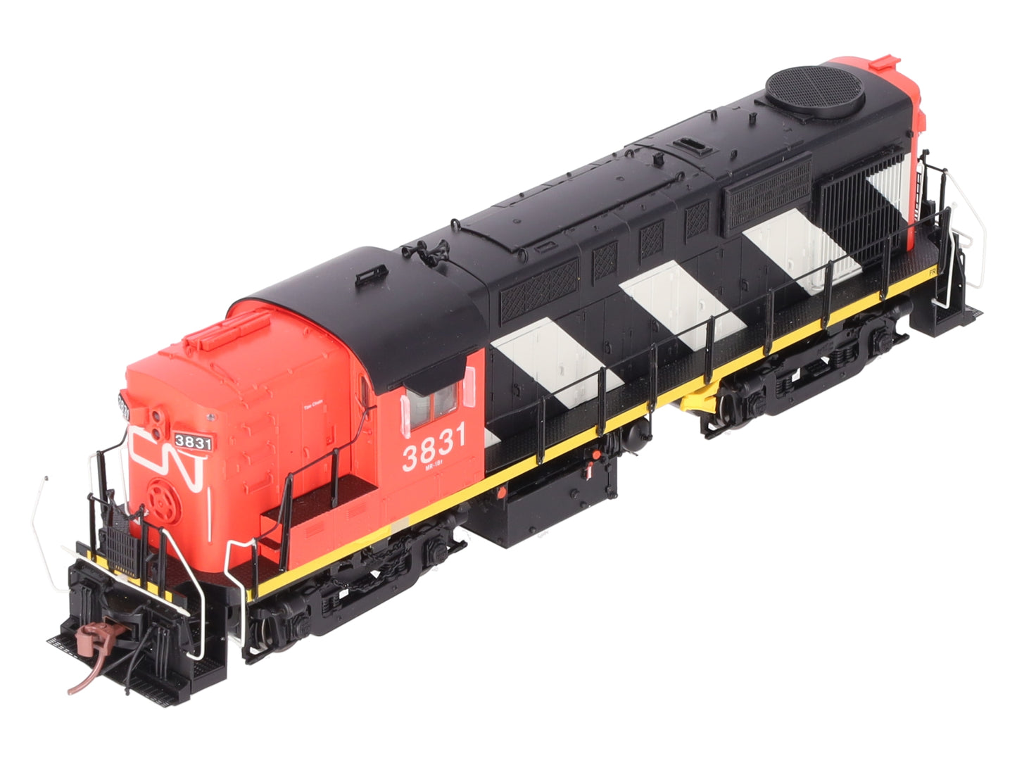 Rapido Trains 32522 HO Canadian National MLW RS-18 Diesel Loco Sound #3831 EX/Box
