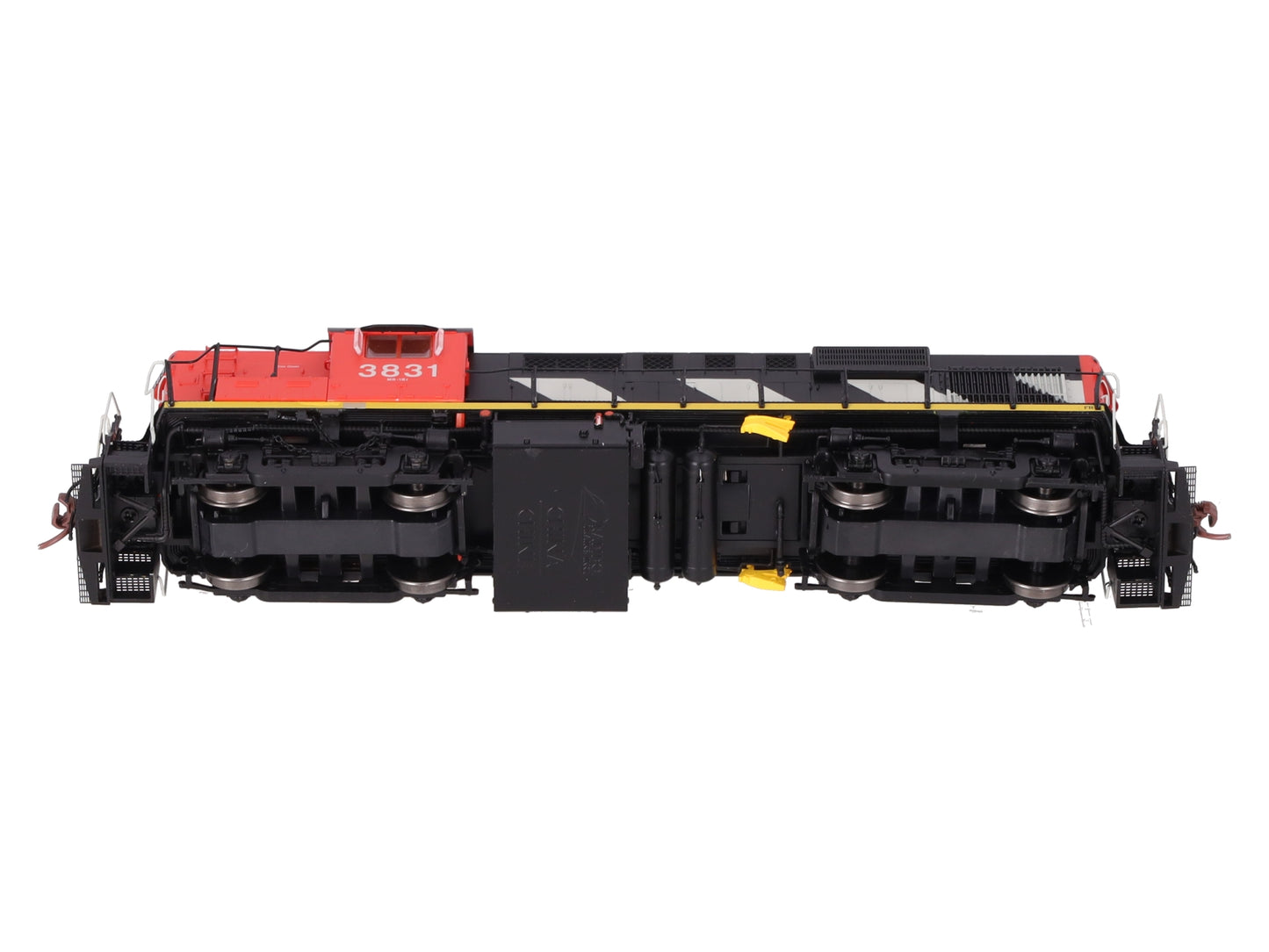 Rapido Trains 32522 HO Canadian National MLW RS-18 Diesel Loco Sound #3831 EX/Box