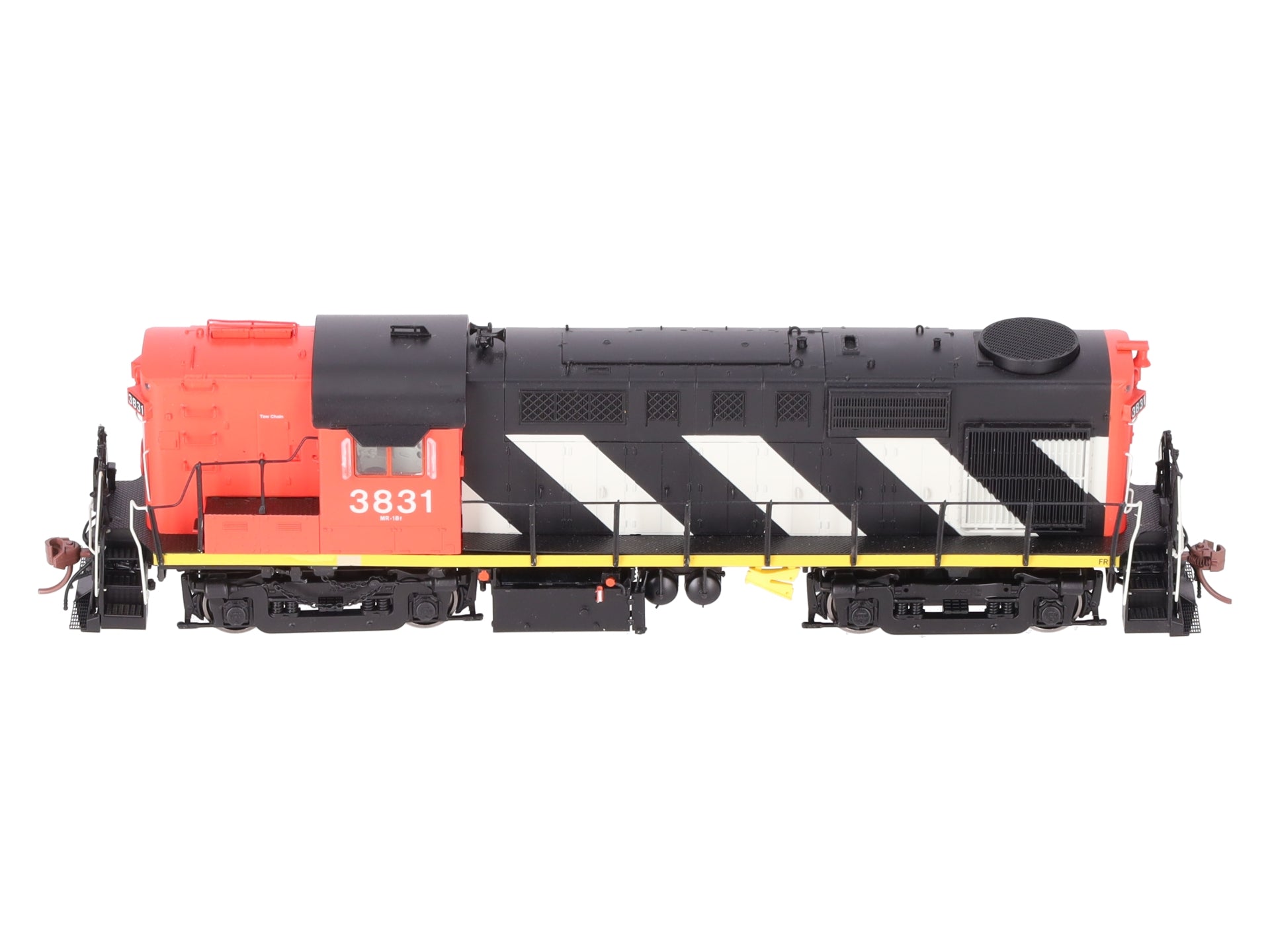 Rapido Trains 32522 HO Canadian National MLW RS-18 Diesel Loco Sound #3831 EX/Box