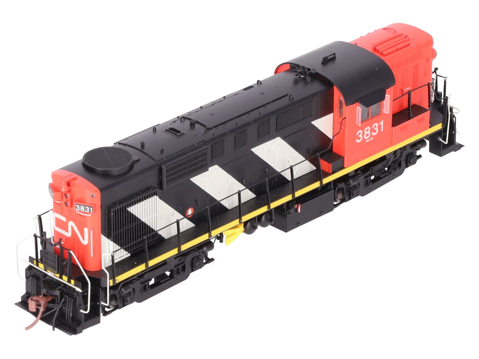 Rapido Trains 32522 HO Canadian National MLW RS-18 Diesel Loco Sound #3831 EX/Box