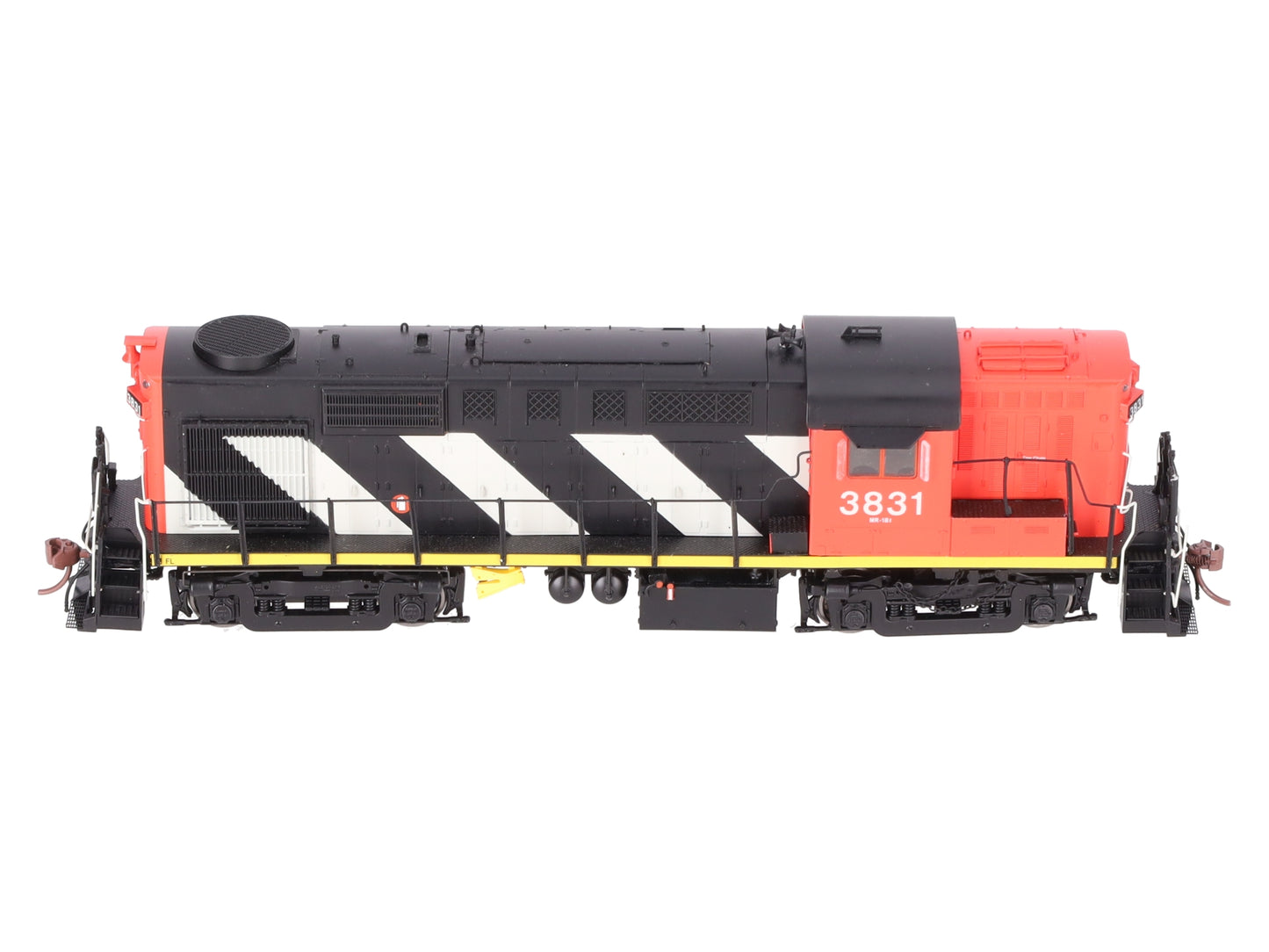 Rapido Trains 32522 HO Canadian National MLW RS-18 Diesel Loco Sound #3831 EX/Box