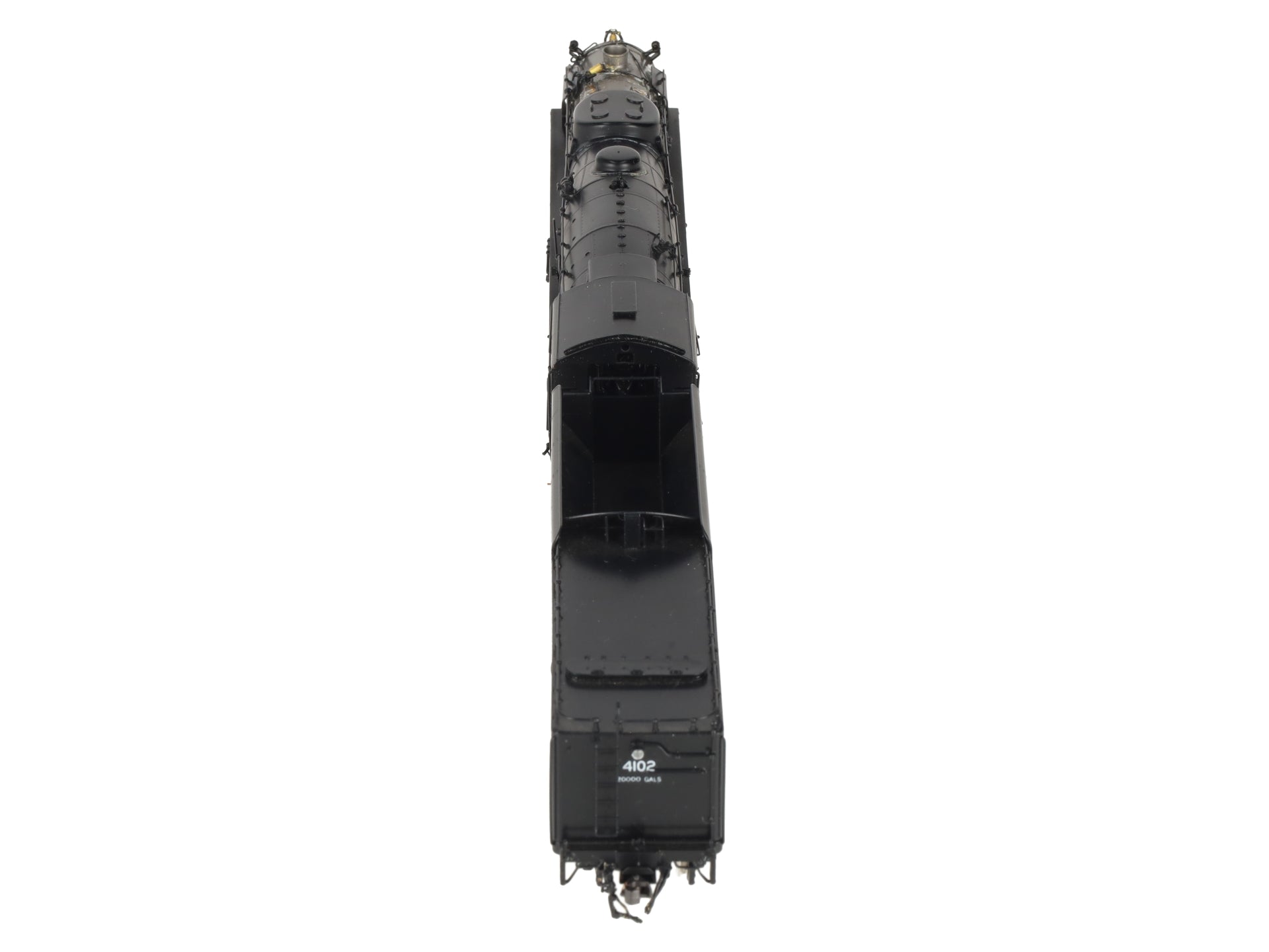 Key Imports HO BRASS B&M 4-8-2 R-1A Steam Locomotive & Tender #4102 - F/P EX/Box
