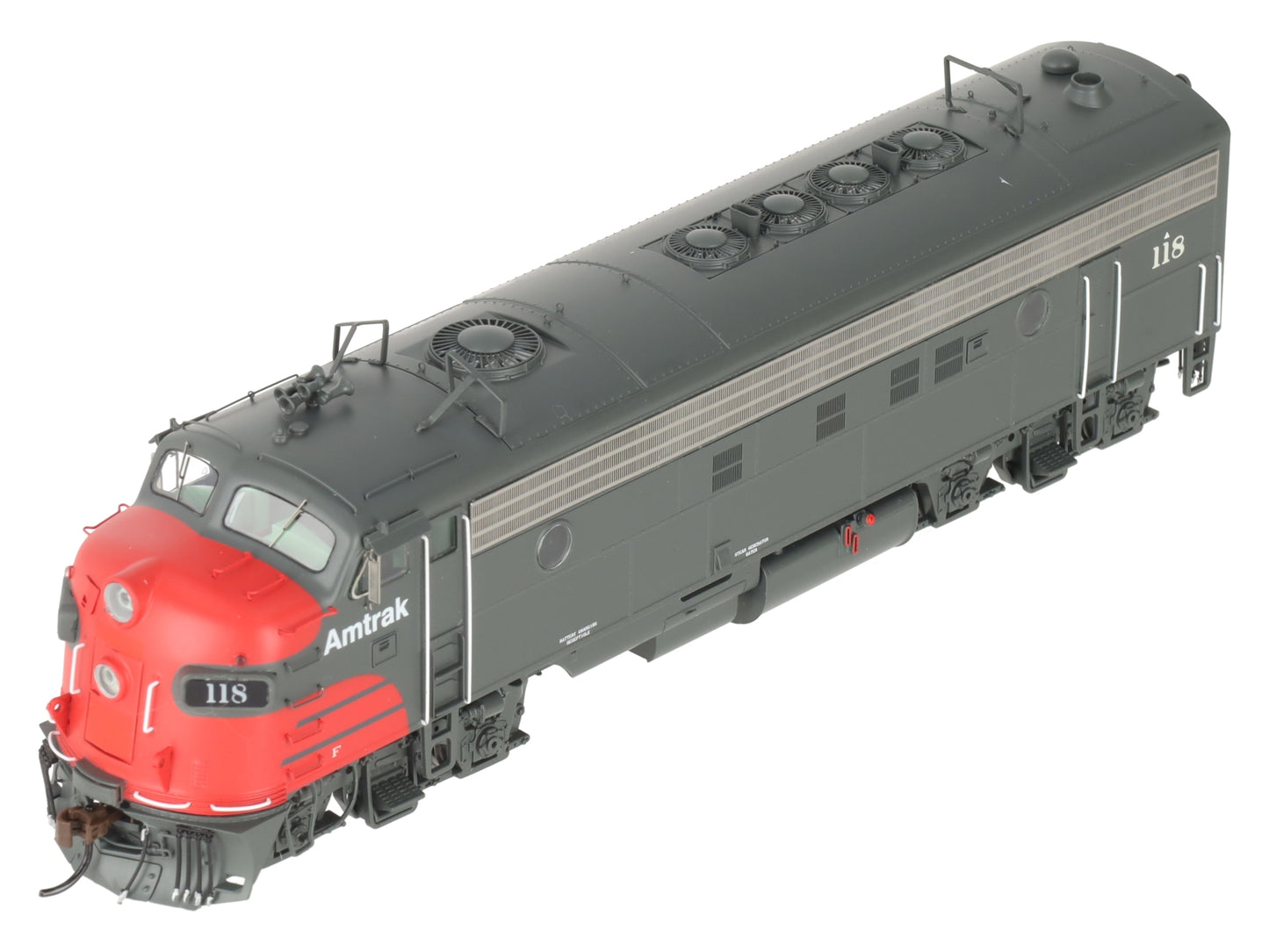 Athearn G19592 HO Scale Amtrak FP7 Passenger Diesel Locomotive #118 EX/Box
