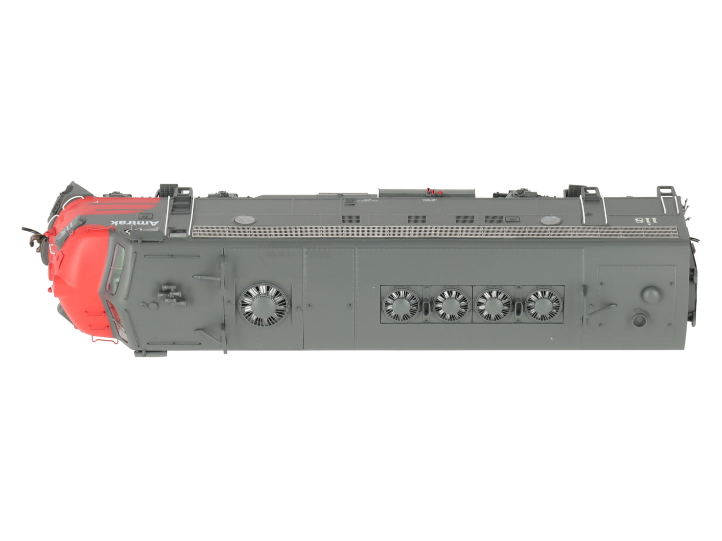 Athearn G19592 HO Scale Amtrak FP7 Passenger Diesel Locomotive #118 EX/Box