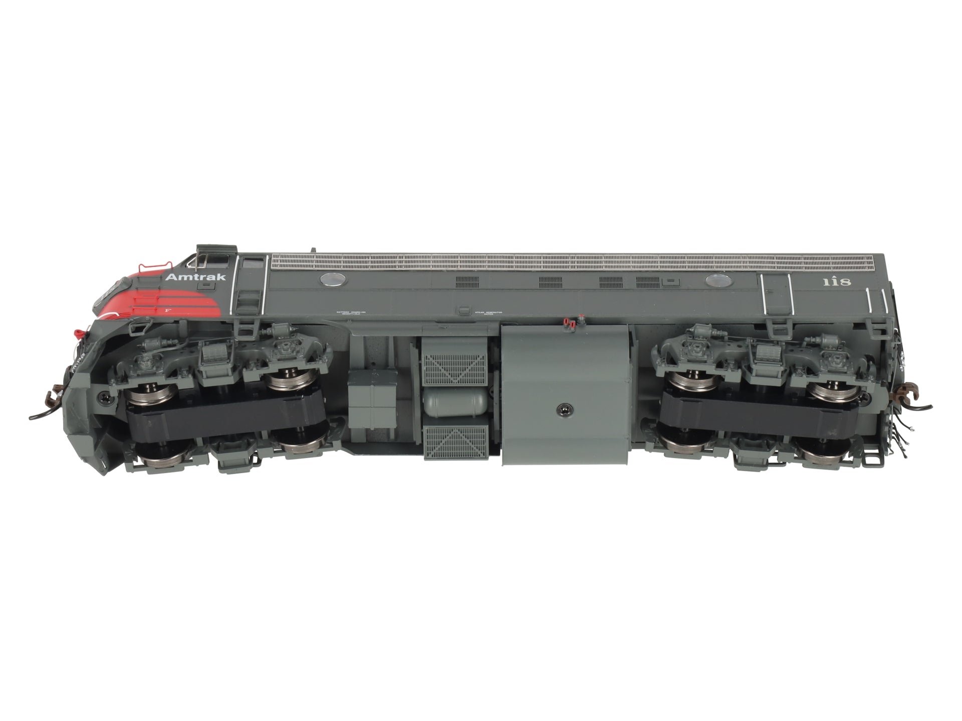 Athearn G19592 HO Scale Amtrak FP7 Passenger Diesel Locomotive #118 EX/Box