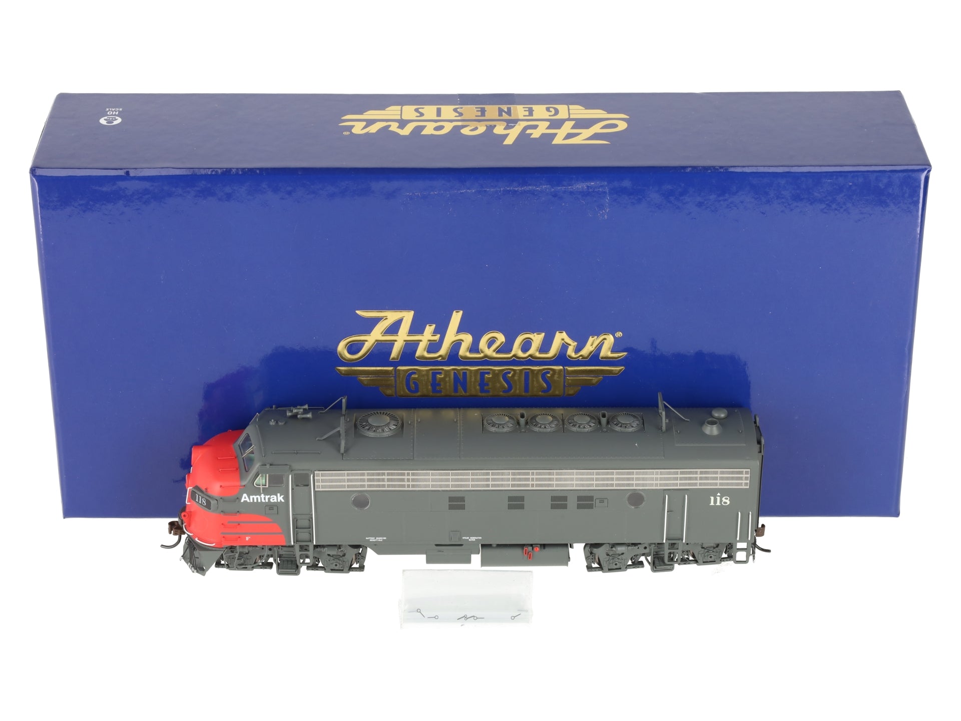 Athearn G19592 HO Scale Amtrak FP7 Passenger Diesel Locomotive #118 EX/Box