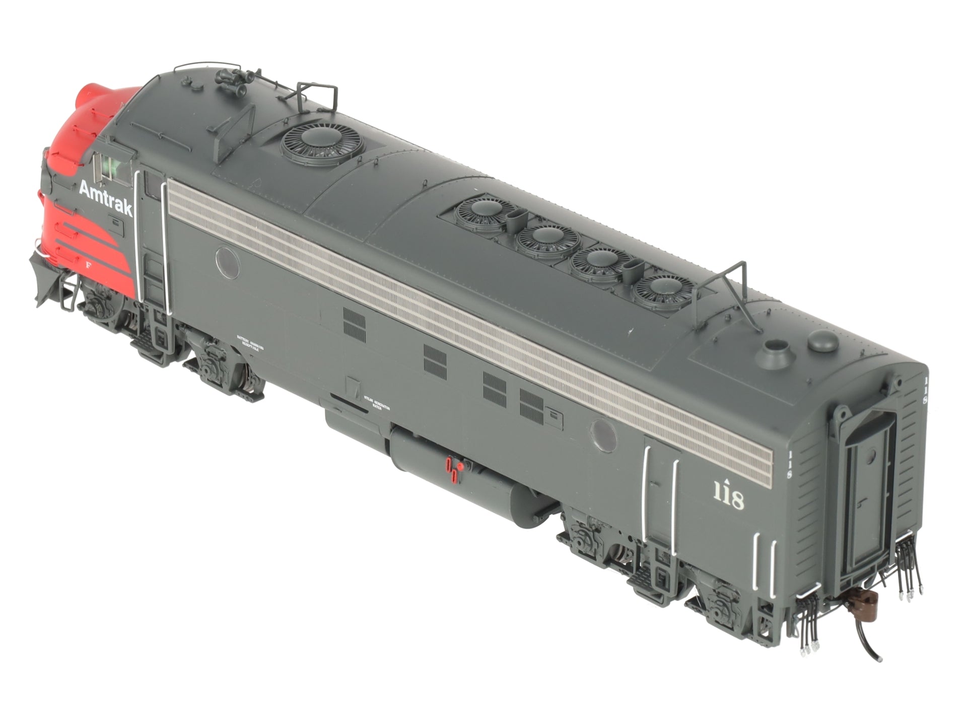 Athearn G19592 HO Scale Amtrak FP7 Passenger Diesel Locomotive #118 EX/Box