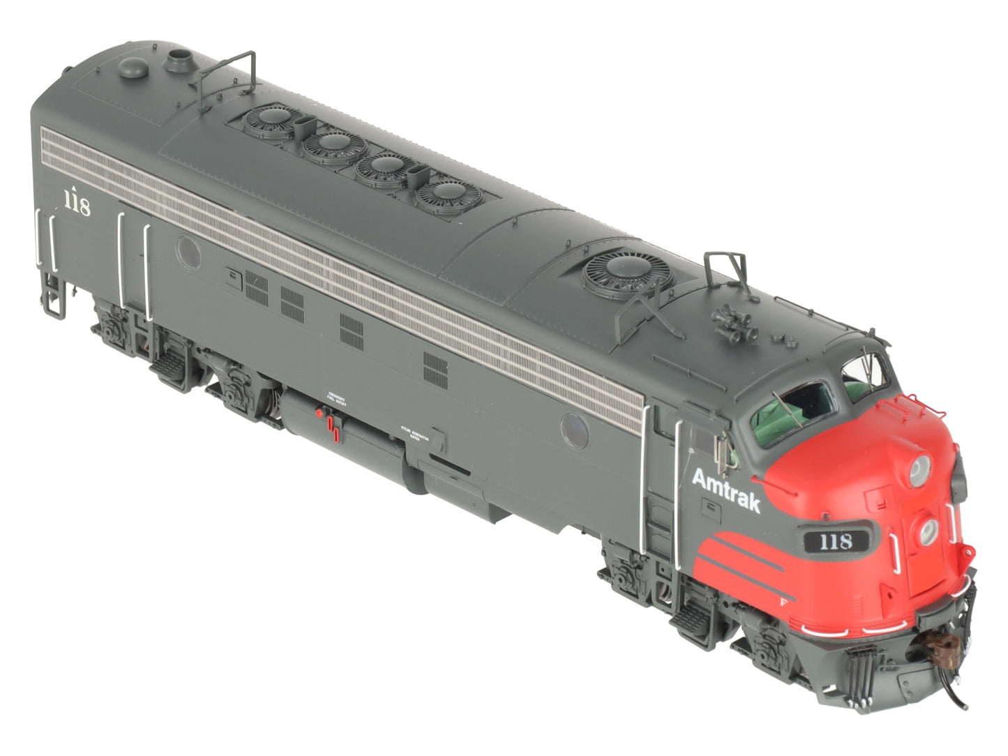 Athearn G19592 HO Scale Amtrak FP7 Passenger Diesel Locomotive #118 EX/Box