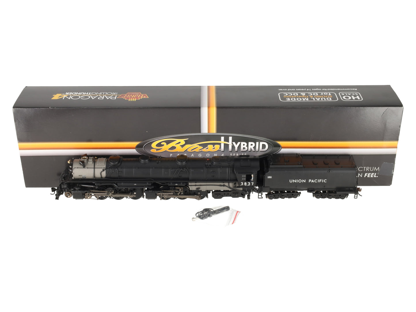 Broadway Limited 4803 HO UP Early Challenger CSA-2 Steam Loco w/ Paragon4 #3837 EX/Box