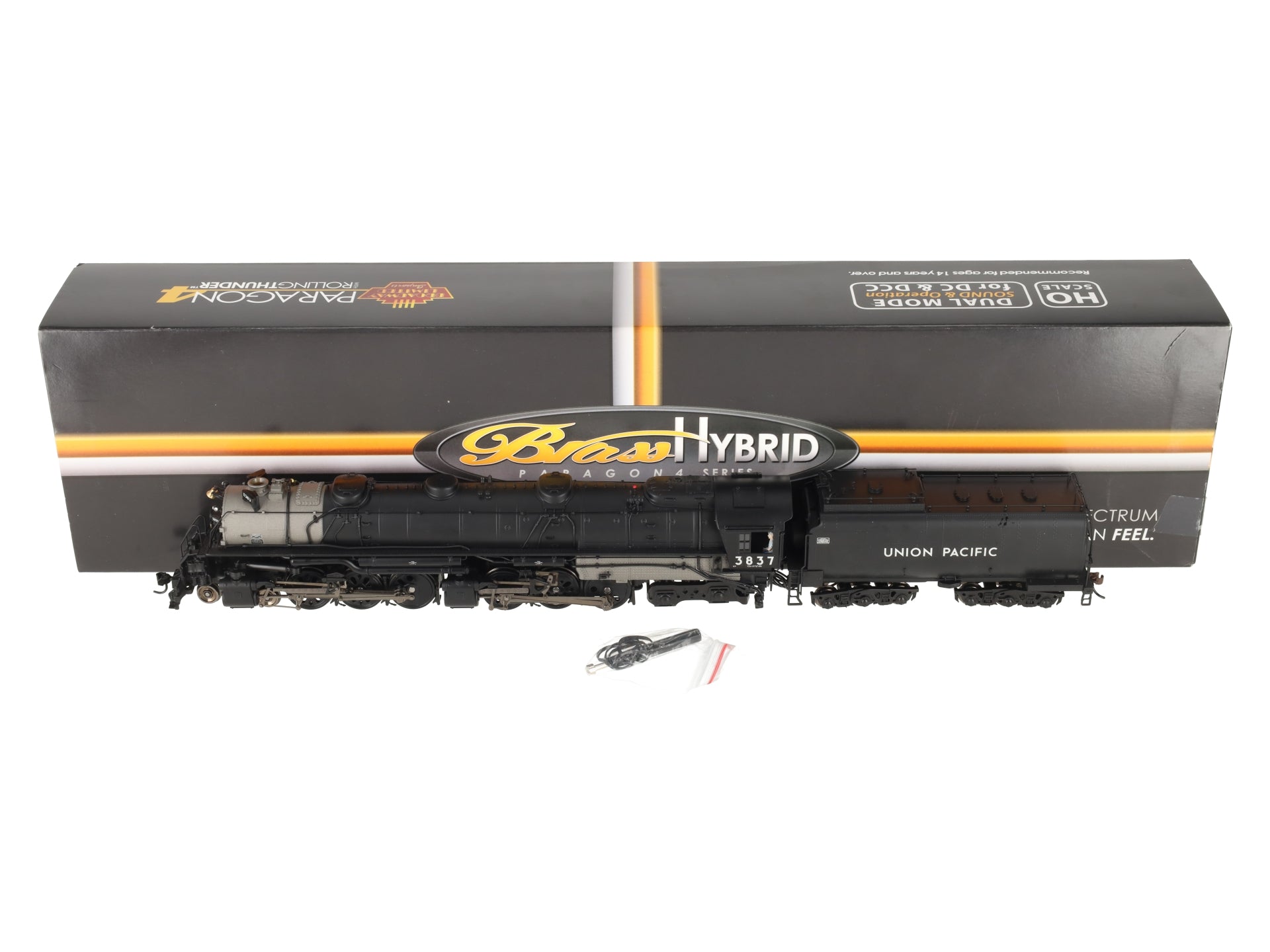 Broadway Limited 4803 HO UP Early Challenger CSA-2 Steam Loco w/ Paragon4 #3837 EX/Box