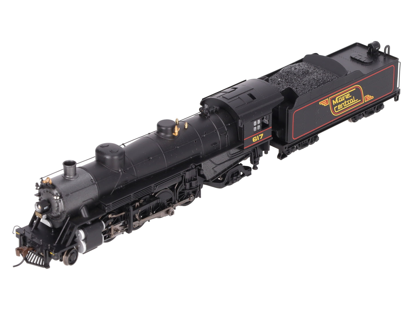 Bachmann 54305 HO MEC 2-8-2 Light Steam Loco w/ Med Tender w/ Sound & DCC #617 EX/Box