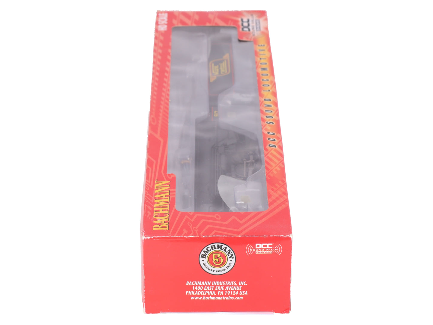 Bachmann 54305 HO MEC 2-8-2 Light Steam Loco w/ Med Tender w/ Sound & DCC #617 EX/Box