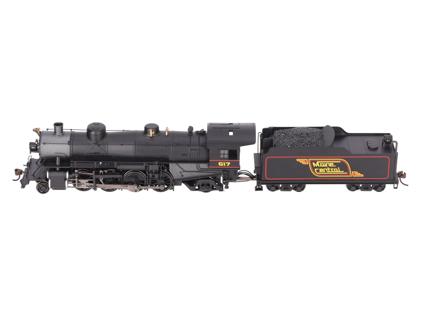 Bachmann 54305 HO MEC 2-8-2 Light Steam Loco w/ Med Tender w/ Sound & DCC #617 EX/Box