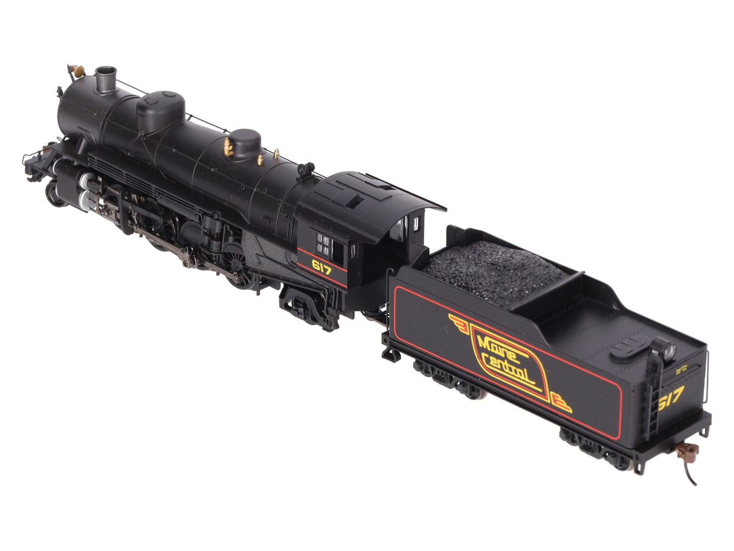 Bachmann 54305 HO MEC 2-8-2 Light Steam Loco w/ Med Tender w/ Sound & DCC #617 EX/Box