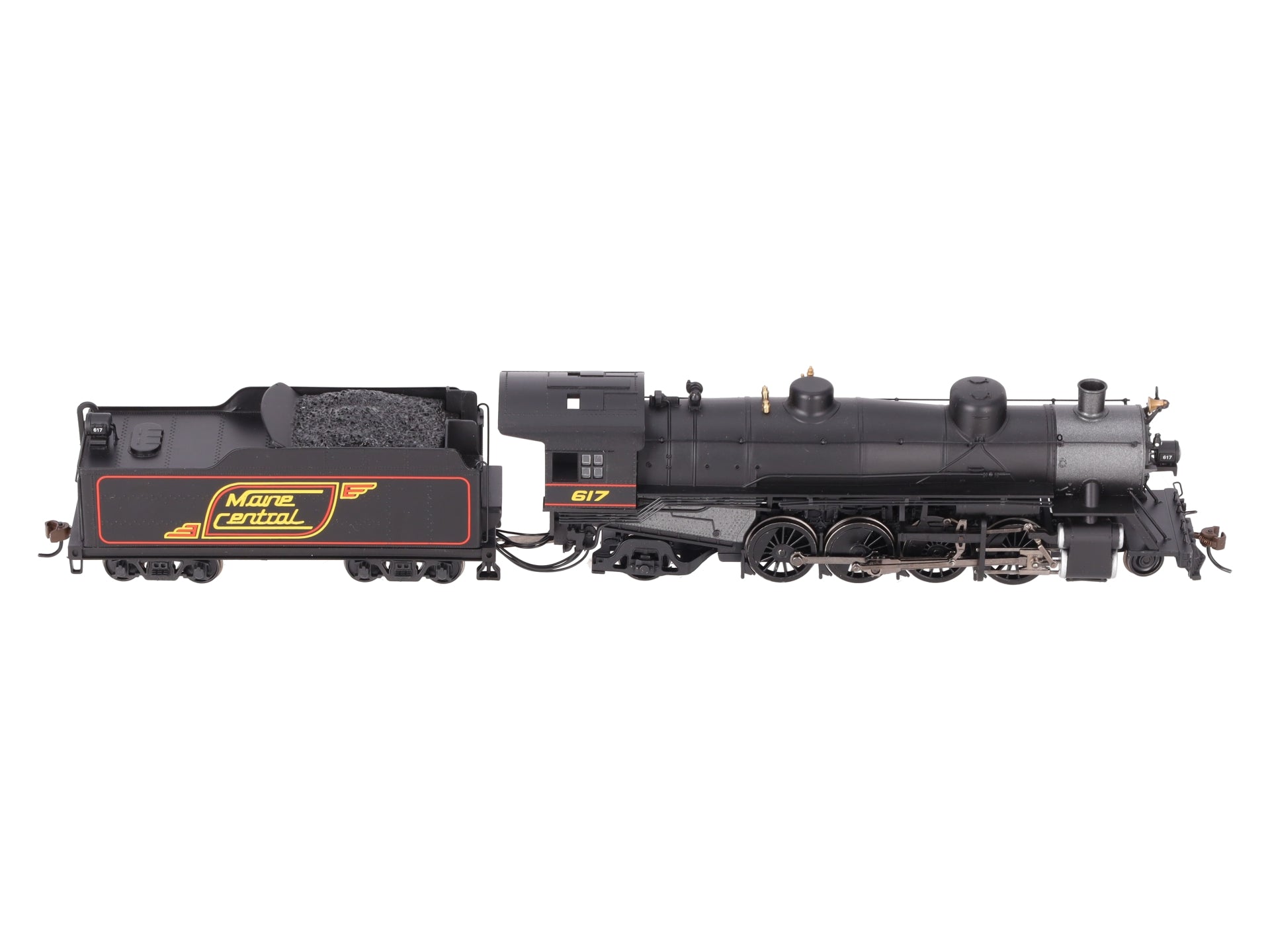 Bachmann 54305 HO MEC 2-8-2 Light Steam Loco w/ Med Tender w/ Sound & DCC #617 EX/Box