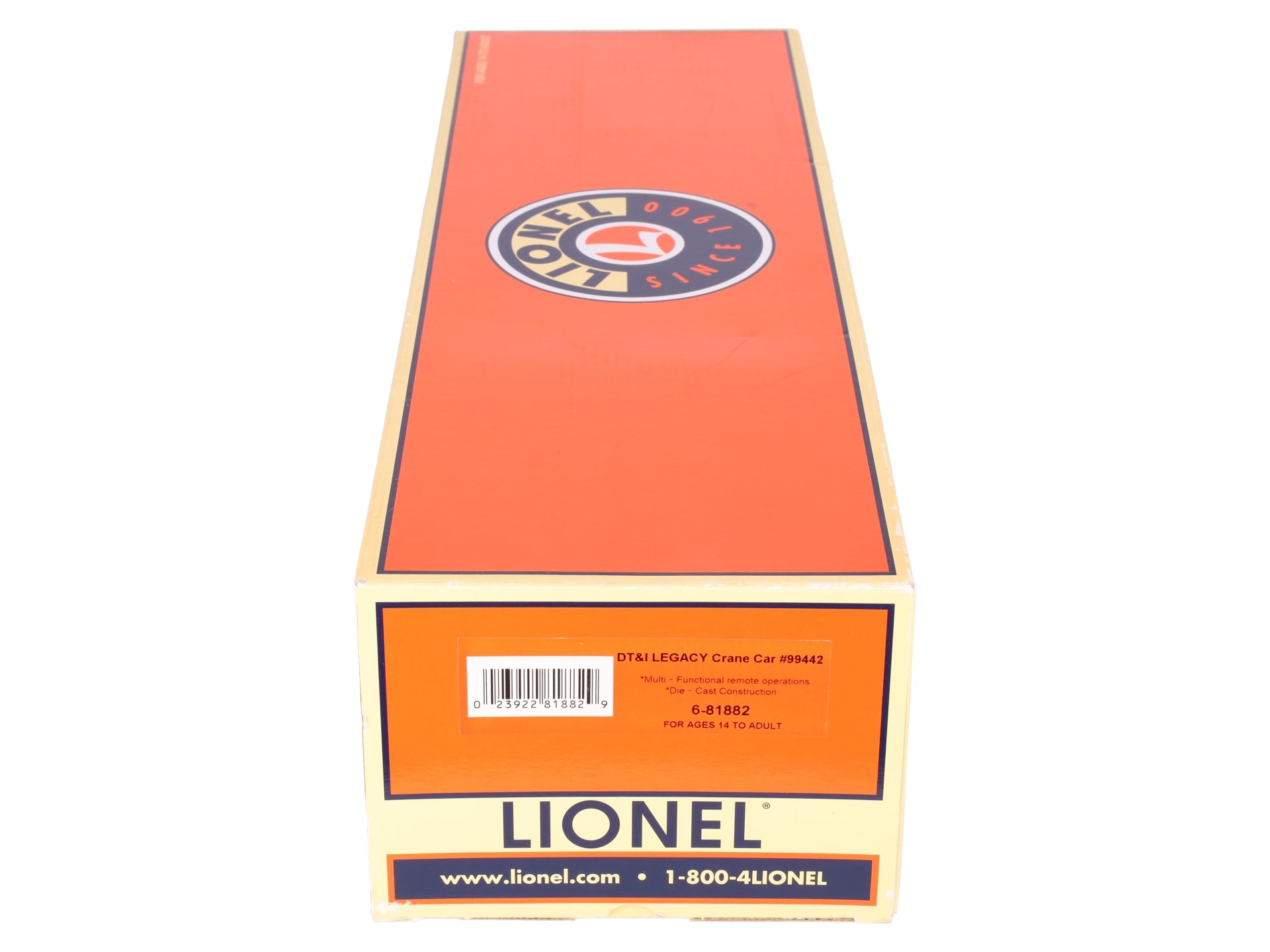 Lionel 6-81882 O DT&I Command Control Crane/Legacy #99442 VG/Box