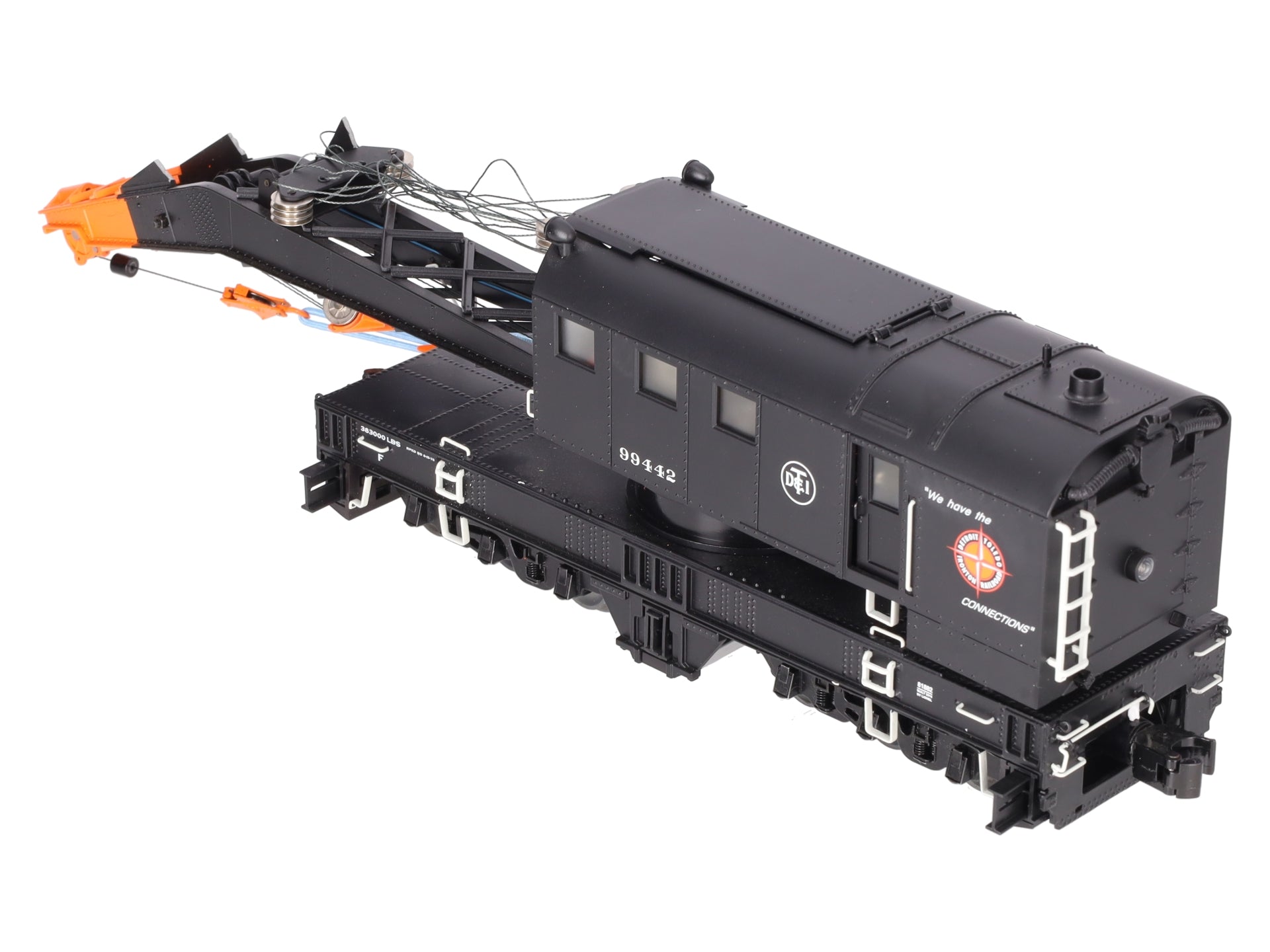 Lionel 6-81882 O DT&I Command Control Crane/Legacy #99442 VG/Box