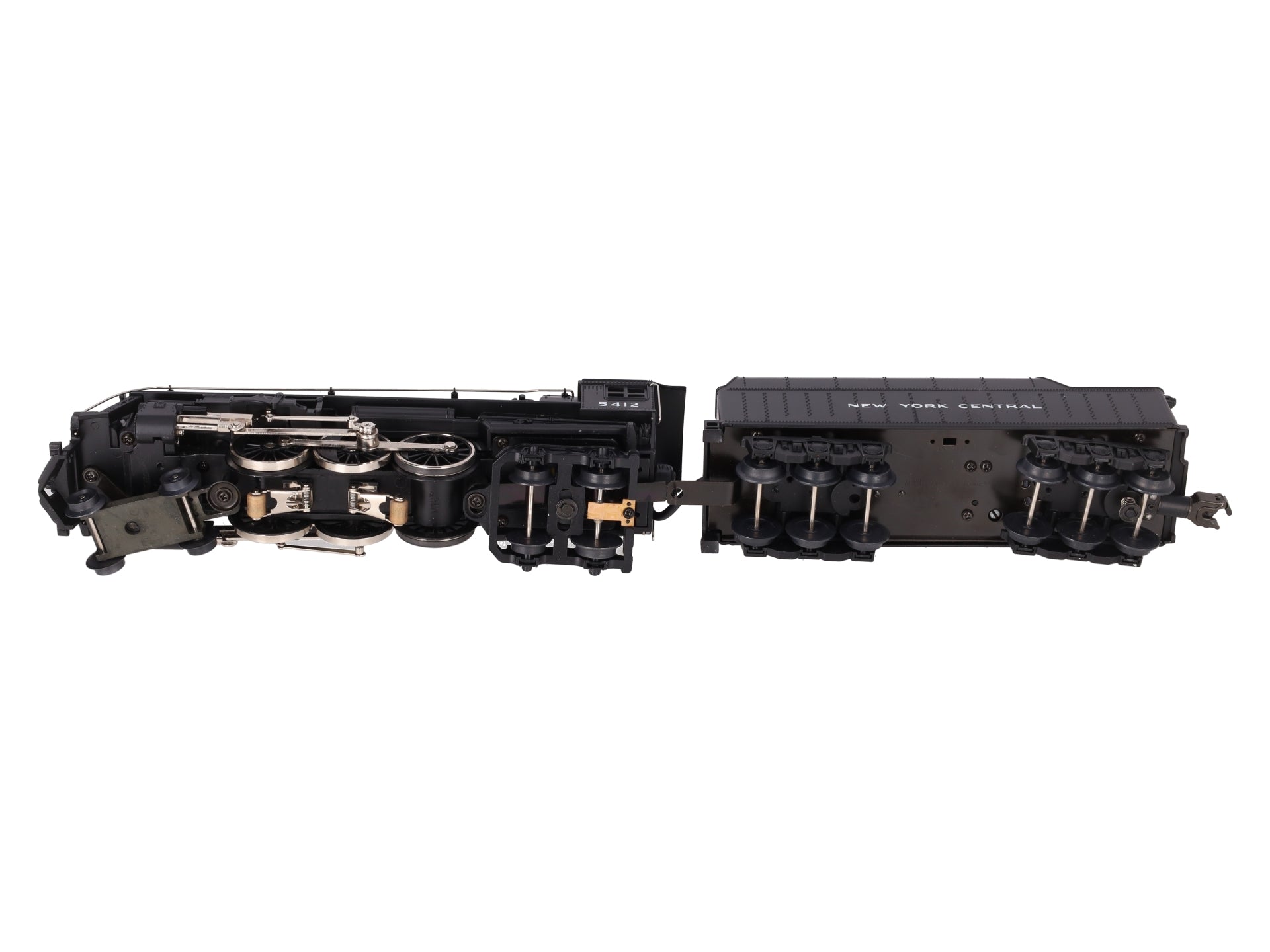 MTH 30-1146-1 O Gauge NYC 4-6-4 Hudson Steam Locomotive & Tender #5412 w/ PS1 EX/Box
