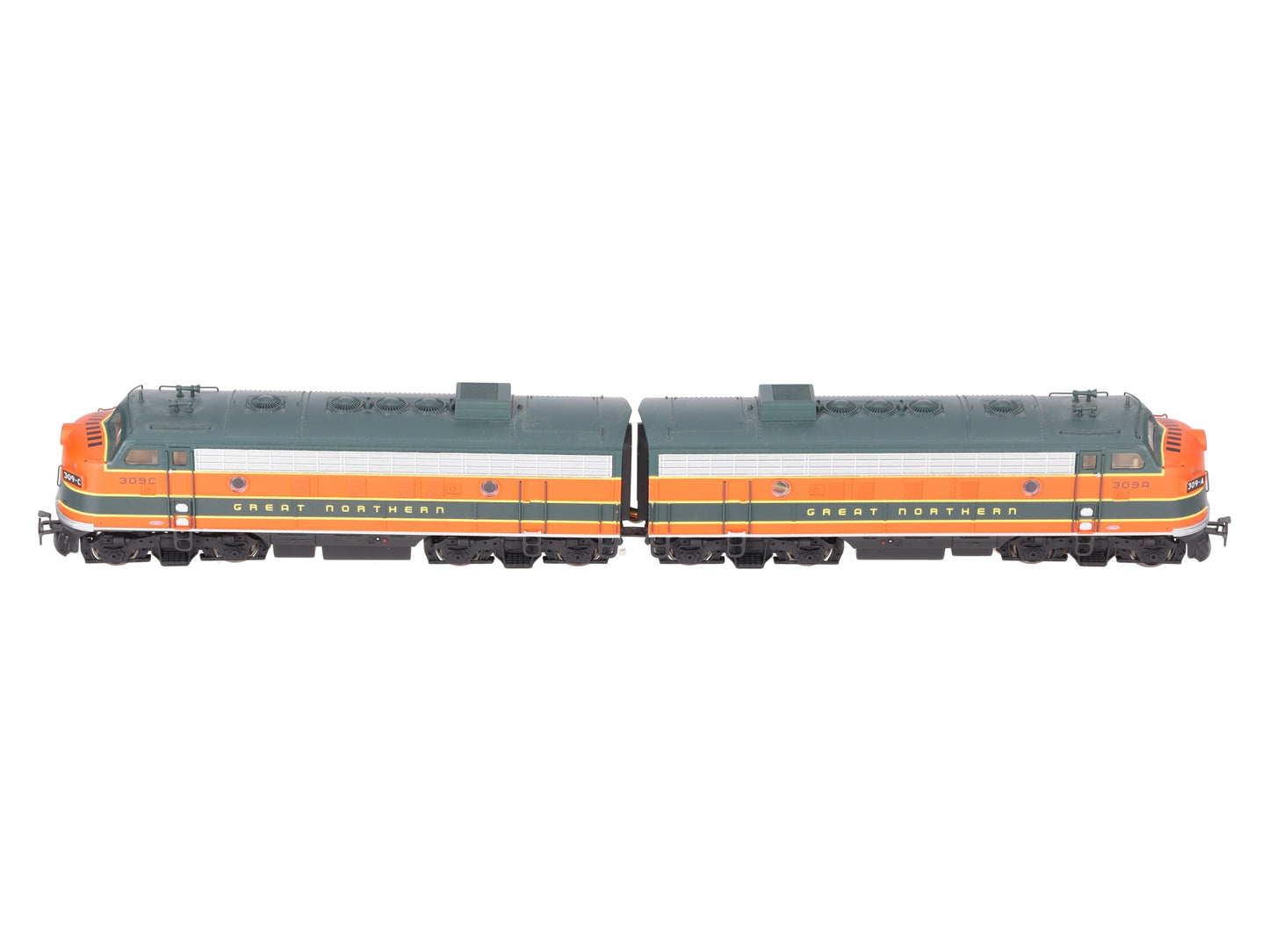 Marklin 39621 HO Great Northern F7 A/A Diesel Electric Loco MFX+ w/Sound EX/Box