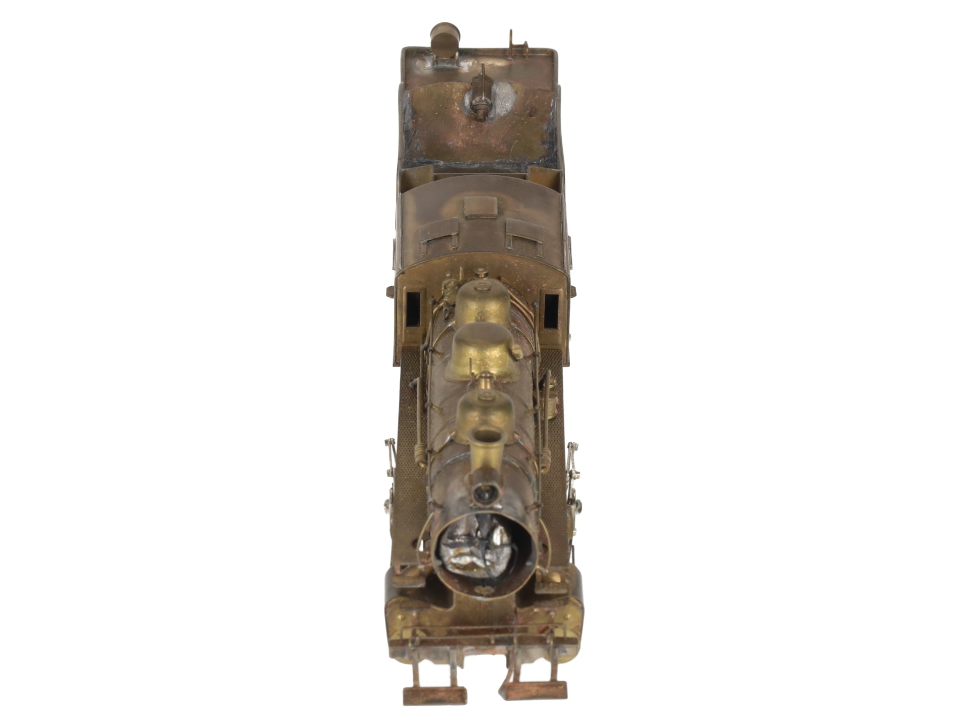 Akane HO Scale Brass USRA 0-6-0 Steam Locomotive & Tender VG/Box