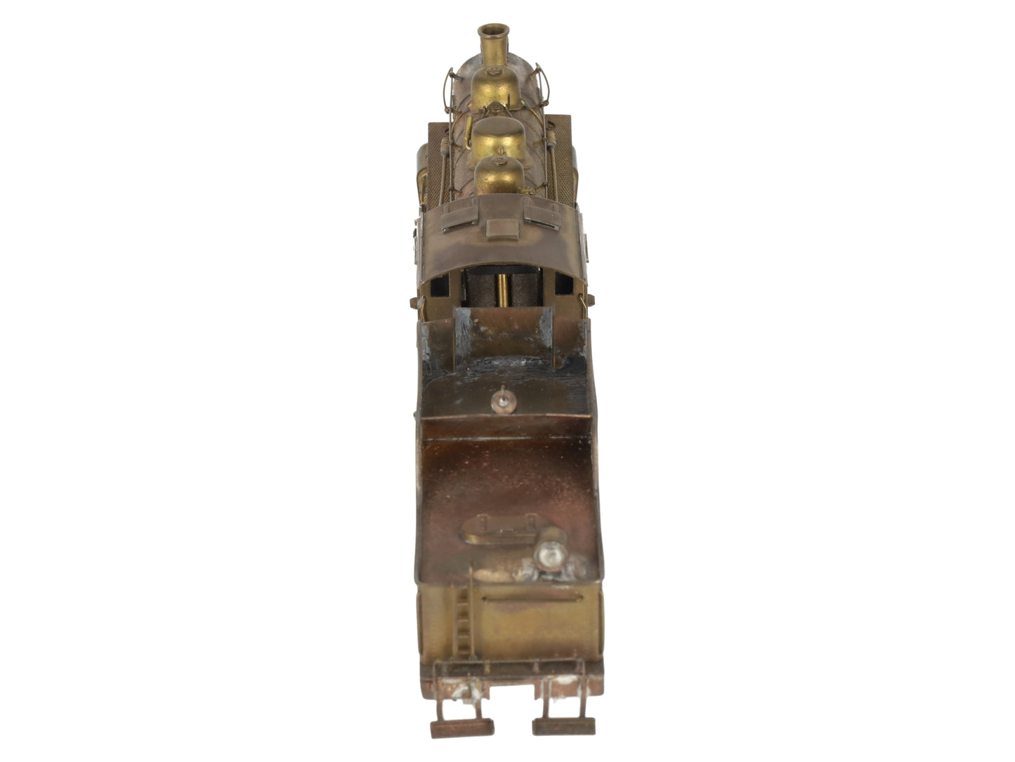 Akane HO Scale Brass USRA 0-6-0 Steam Locomotive & Tender VG/Box