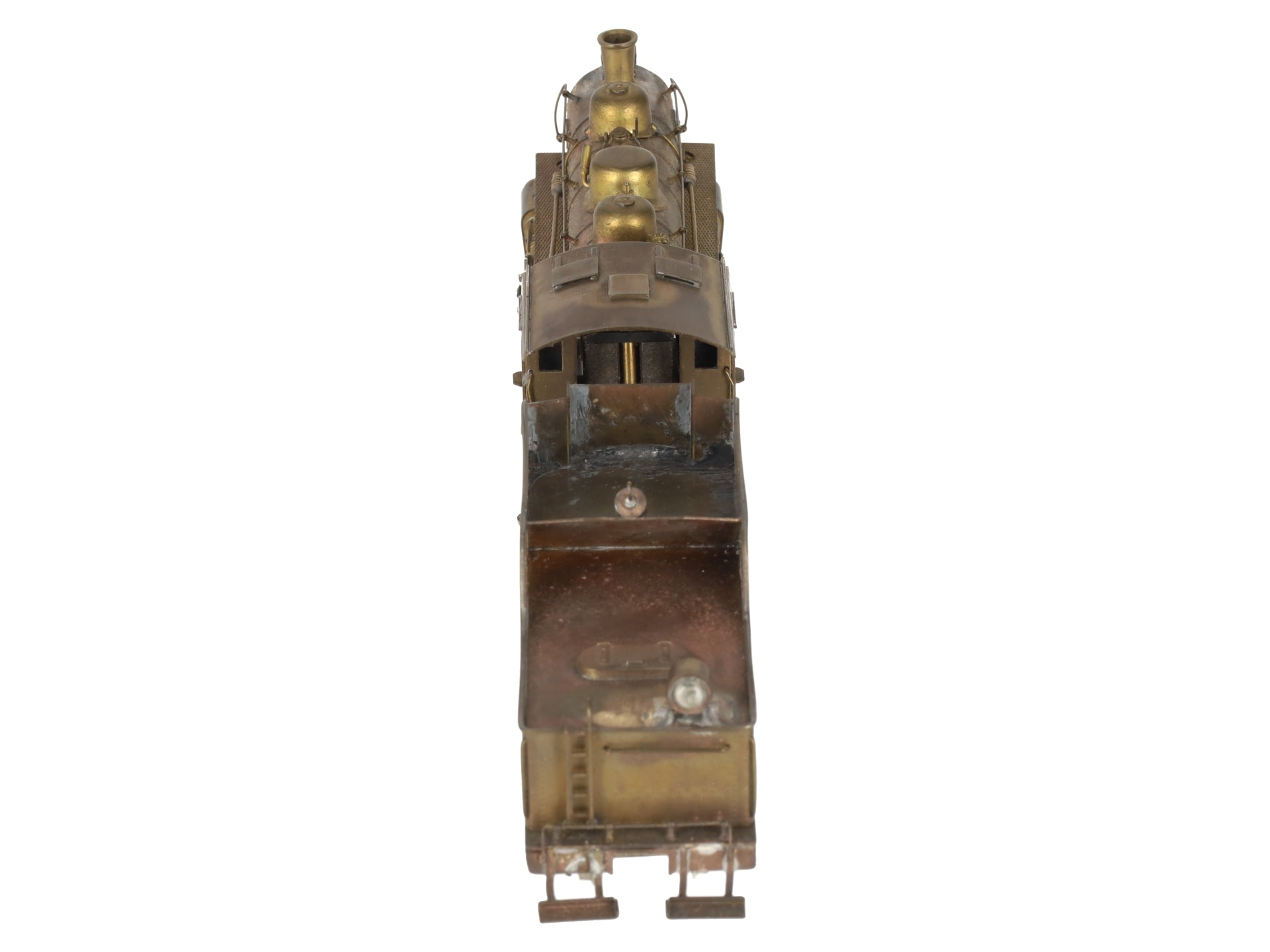Akane HO Scale Brass USRA 0-6-0 Steam Locomotive & Tender VG/Box