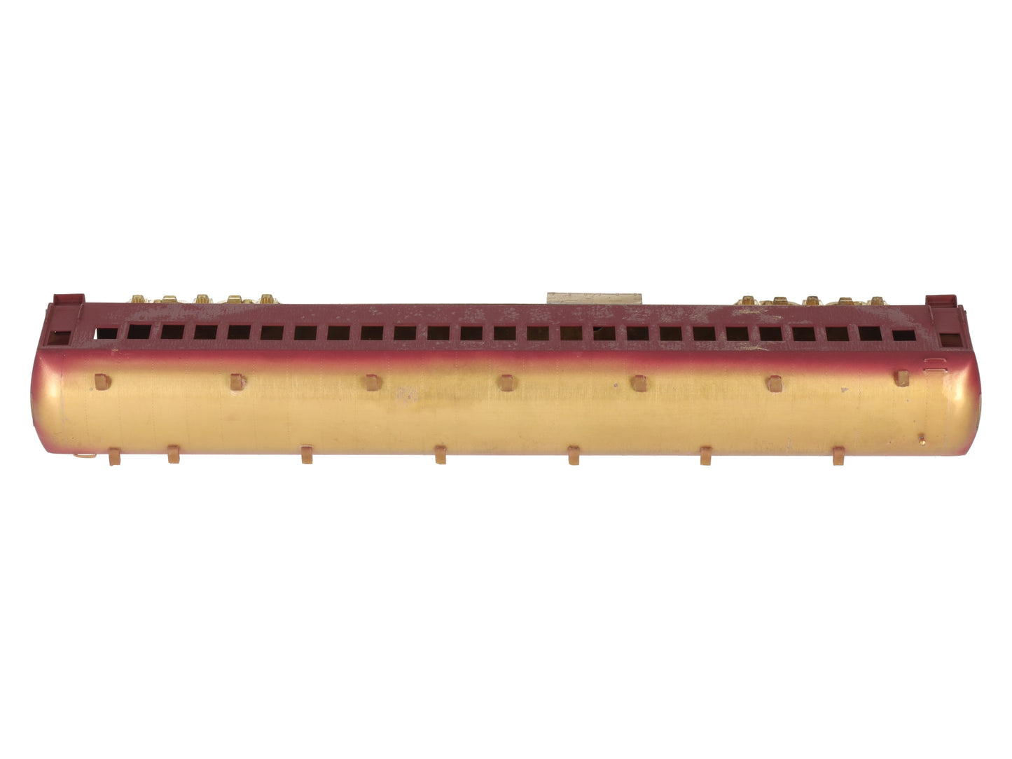 S. Soho & Co. HO Scale BRASS SP 79' San Francisco Commuter Coach Car- Painted/Box