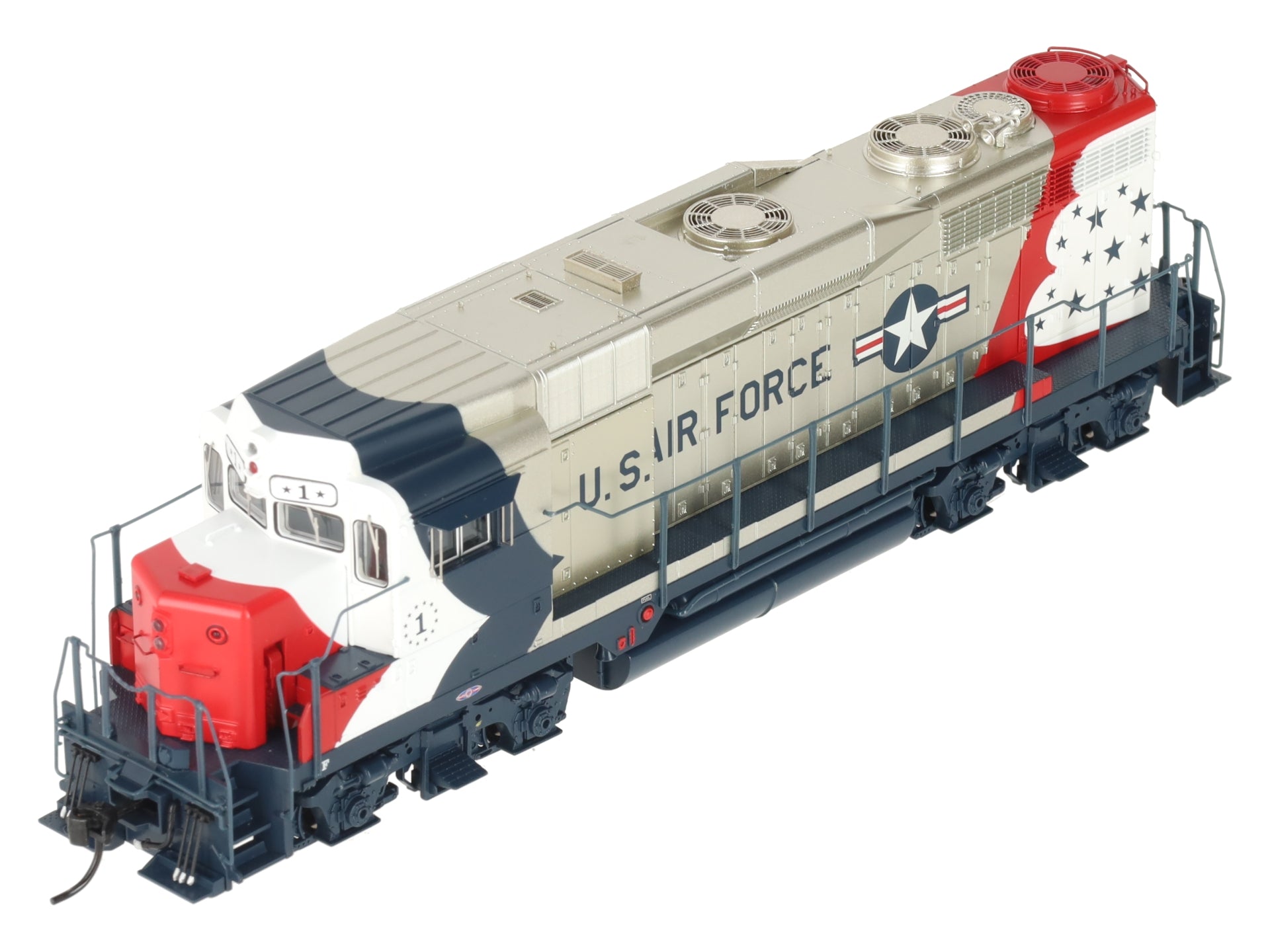 Broadway Limited 9157 HO USAF EMD GP30 Diesel Locomotive DCC-Ready #2250 EX/Box
