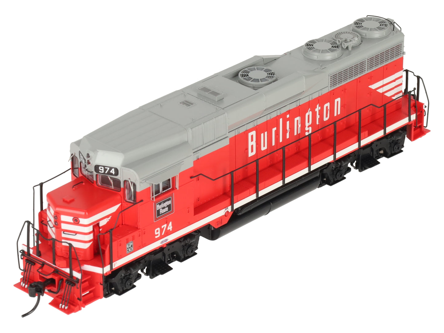 Broadway Limited 9151 HO CBQ EMD GP30 Diesel Locomotive No-Sound/DCC-Ready #974 LN/Box