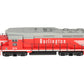 Broadway Limited 9151 HO CBQ EMD GP30 Diesel Locomotive No-Sound/DCC-Ready #974 LN/Box