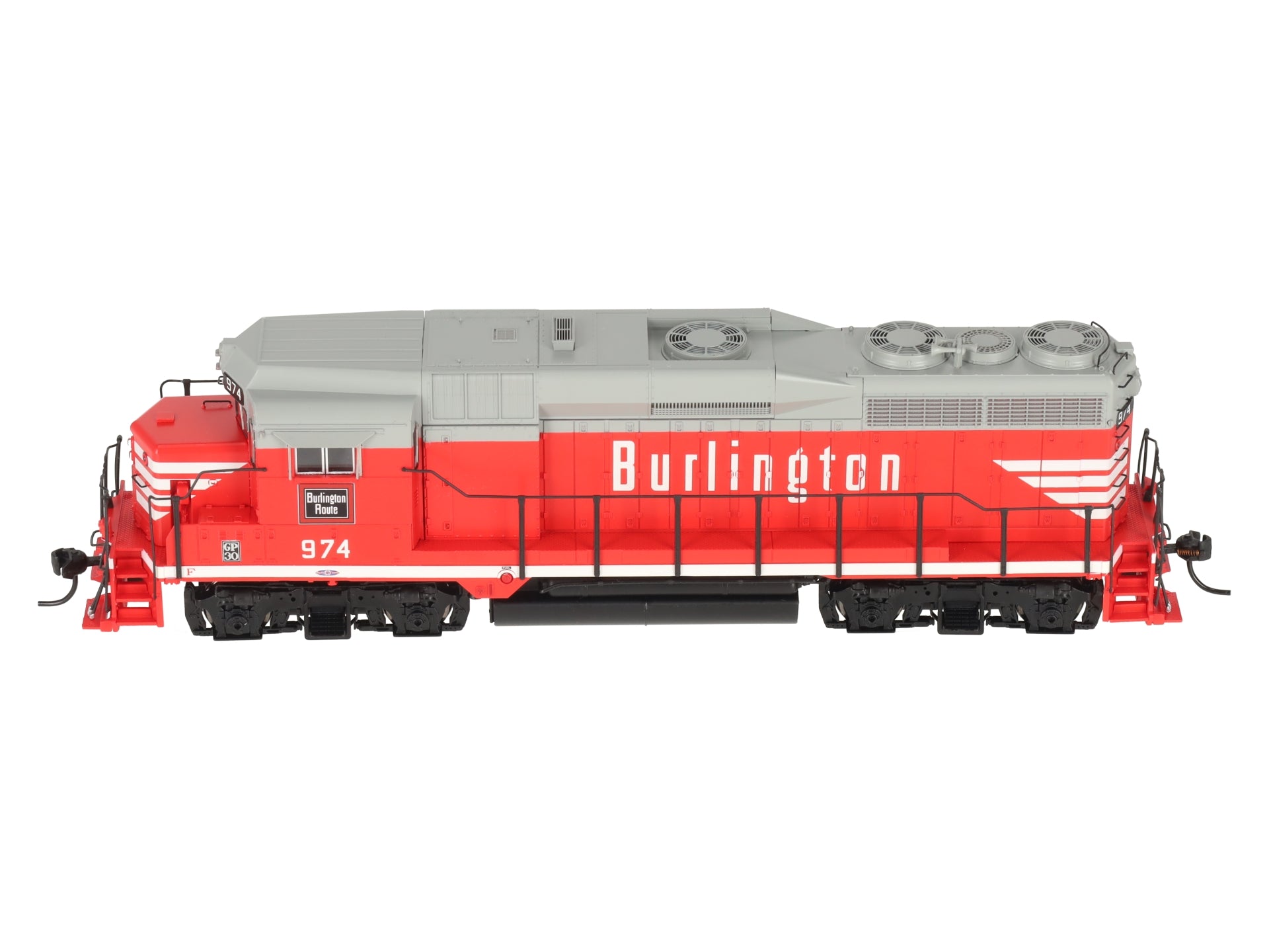 Broadway Limited 9151 HO CBQ EMD GP30 Diesel Locomotive No-Sound/DCC-Ready #974 LN/Box
