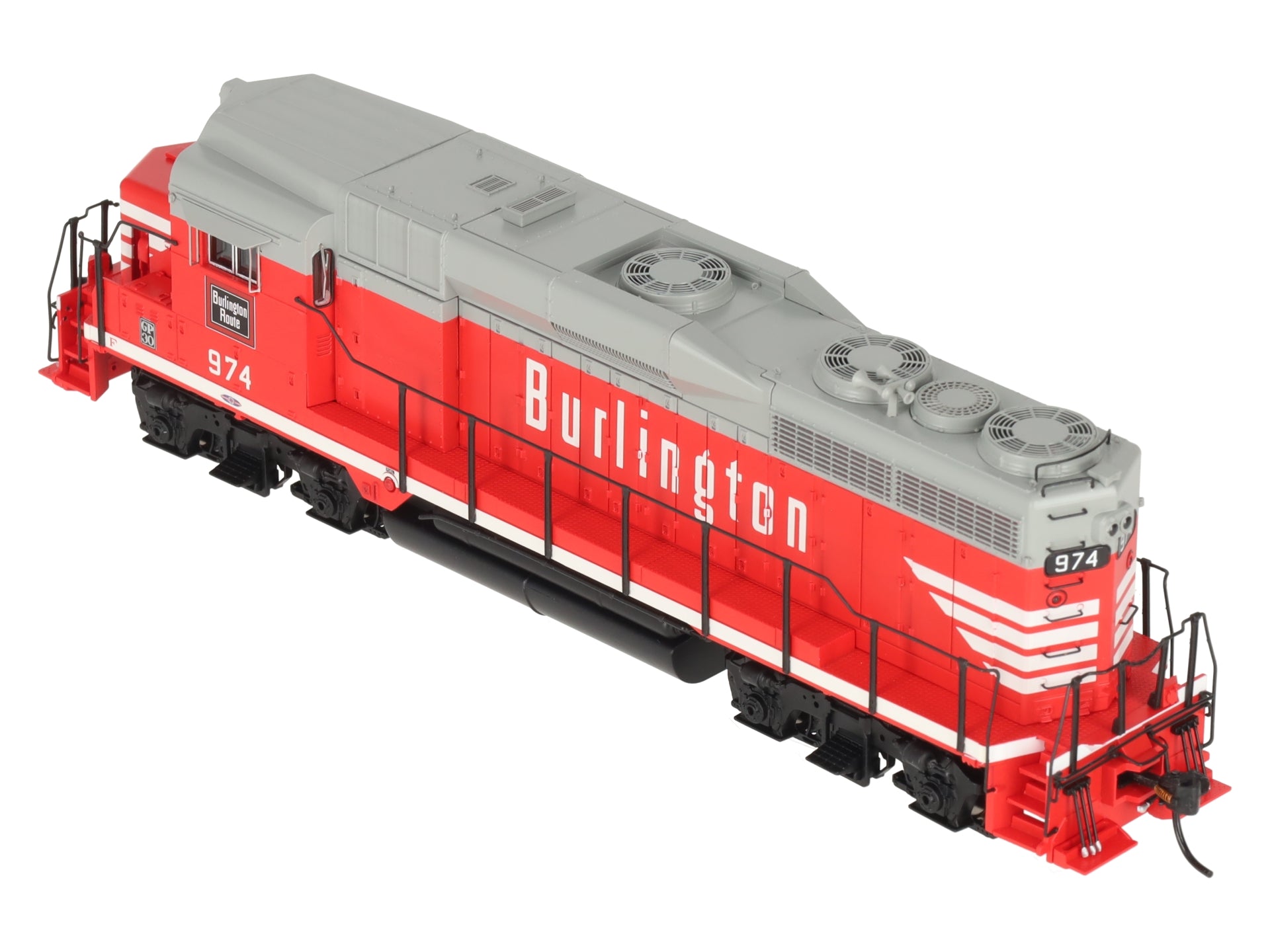 Broadway Limited 9151 HO CBQ EMD GP30 Diesel Locomotive No-Sound/DCC-Ready #974 LN/Box