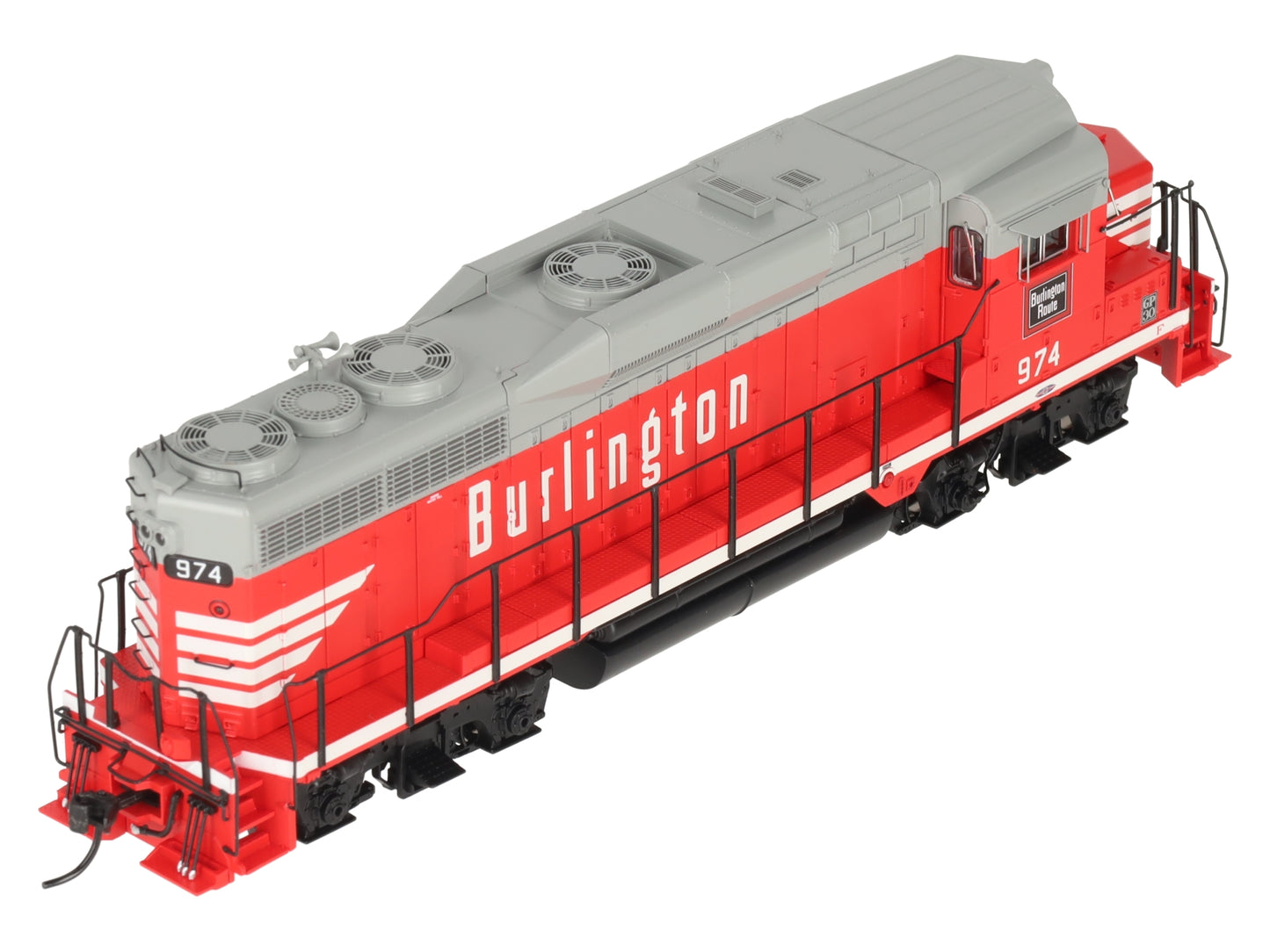Broadway Limited 9151 HO CBQ EMD GP30 Diesel Locomotive No-Sound/DCC-Ready #974 LN/Box