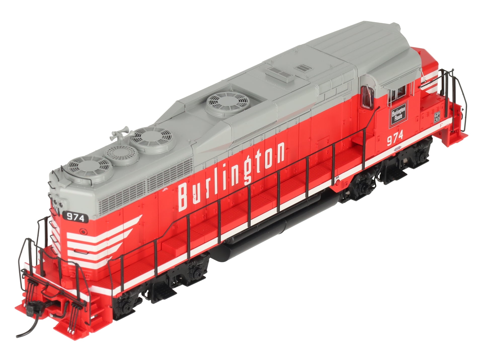 Broadway Limited 9151 HO CBQ EMD GP30 Diesel Locomotive No-Sound/DCC-Ready #974 LN/Box