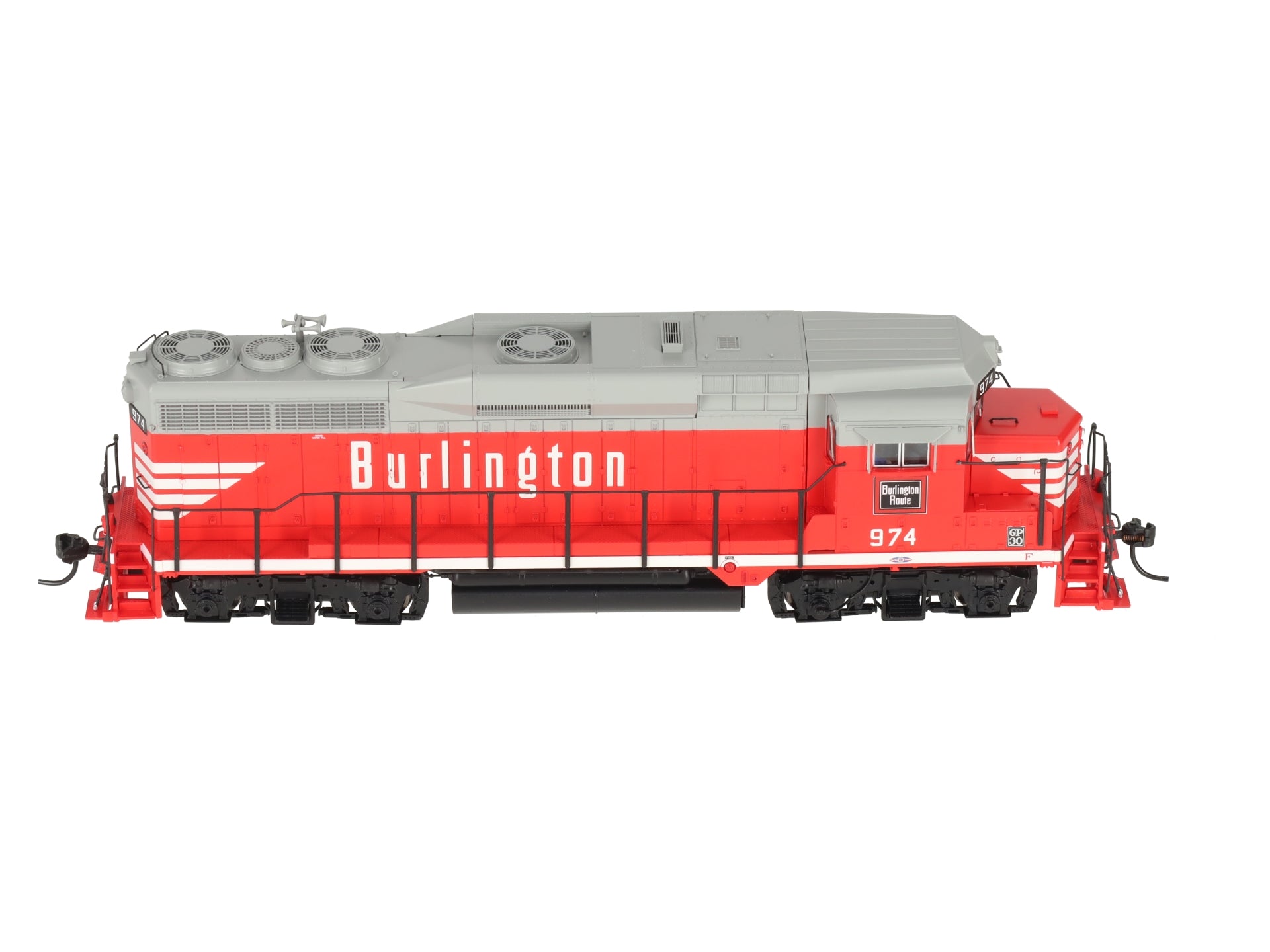 Broadway Limited 9151 HO CBQ EMD GP30 Diesel Locomotive No-Sound/DCC-Ready #974 LN/Box