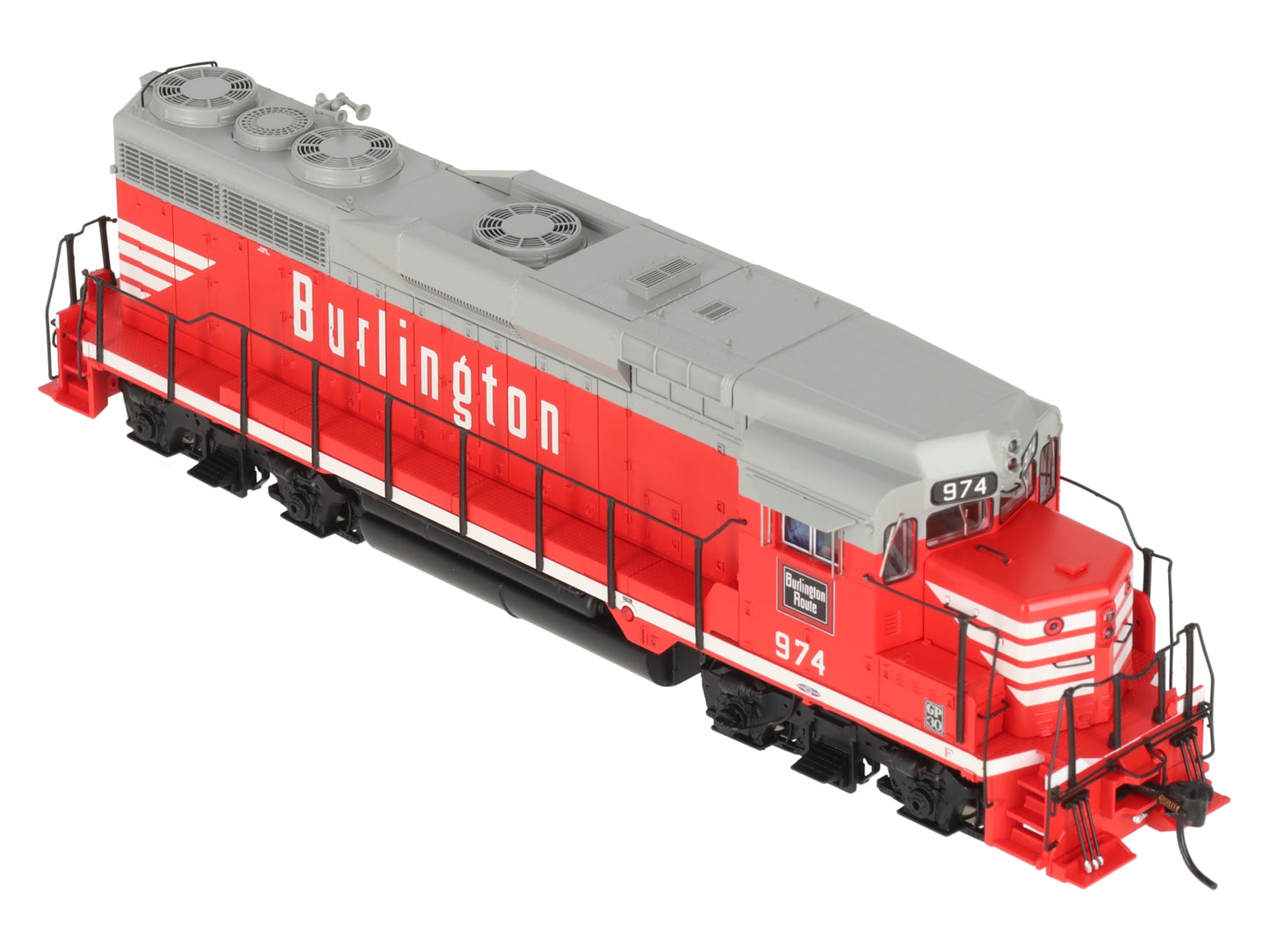 Broadway Limited 9151 HO CBQ EMD GP30 Diesel Locomotive No-Sound/DCC-Ready #974 LN/Box