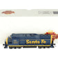 Broadway Limited 9150 HO SF EMD GP30 Diesel Locomotive No-Sound/DCC-Ready #1263 LN/Box