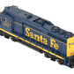 Broadway Limited 9150 HO SF EMD GP30 Diesel Locomotive No-Sound/DCC-Ready #1263 LN/Box