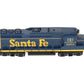 Broadway Limited 9150 HO SF EMD GP30 Diesel Locomotive No-Sound/DCC-Ready #1263 LN/Box
